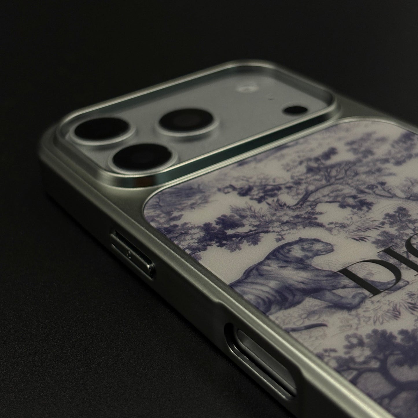 CD Toile Bloom Designer Case for iPhone 17 Series with Elegant Floral Heritage Print