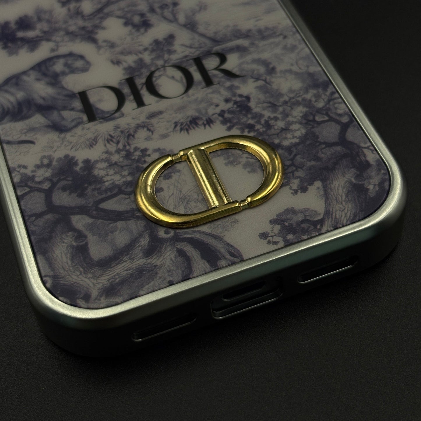 CD Toile Bloom Designer Case for iPhone 17 Series with Elegant Floral Heritage Print