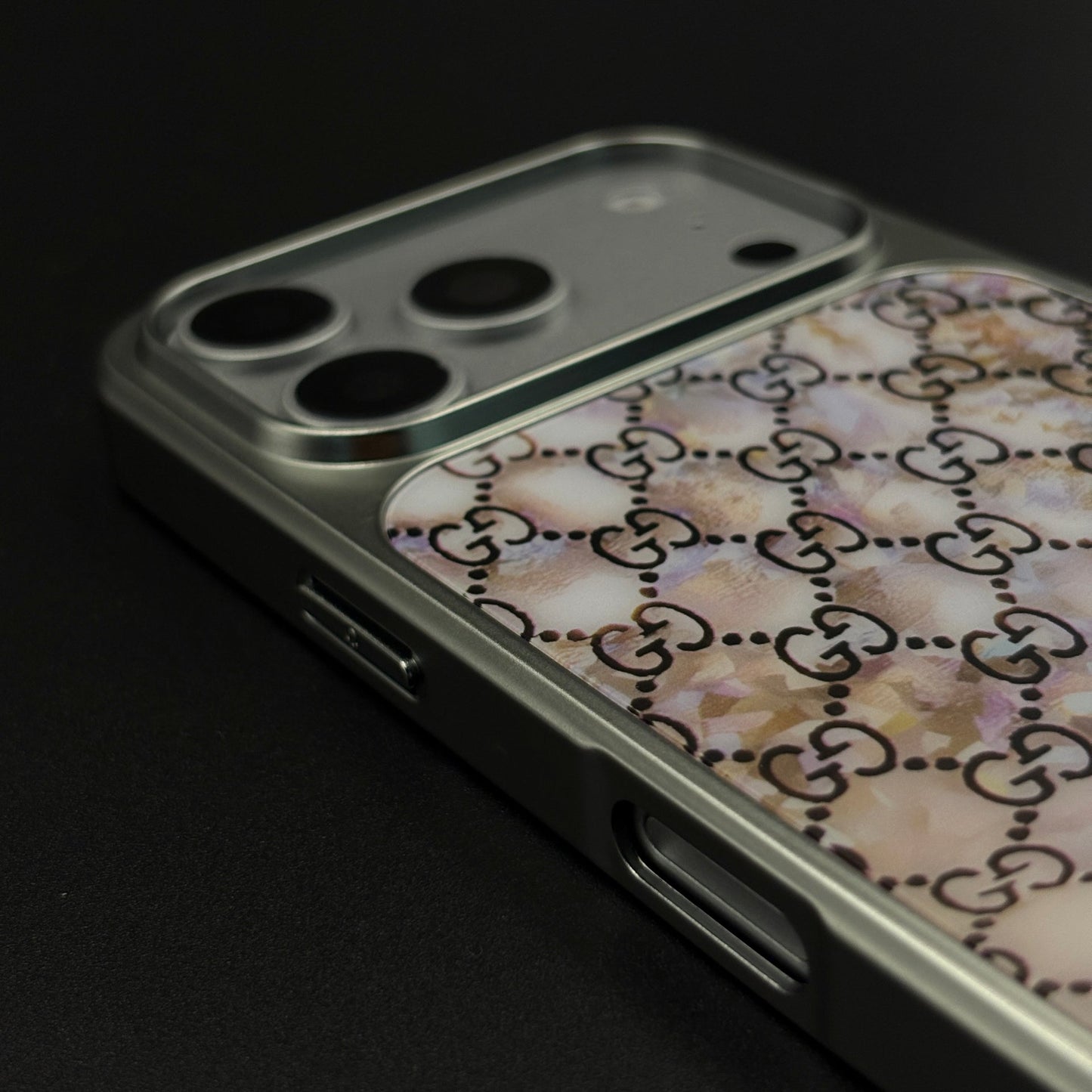 Pastel GG Monogram Luxe Case for iPhone 17 Series