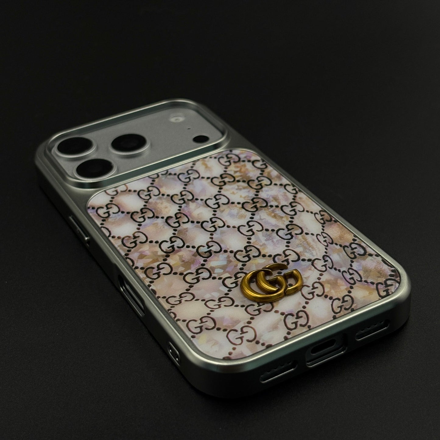 Pastel GG Monogram Luxe Case for iPhone 17 Series