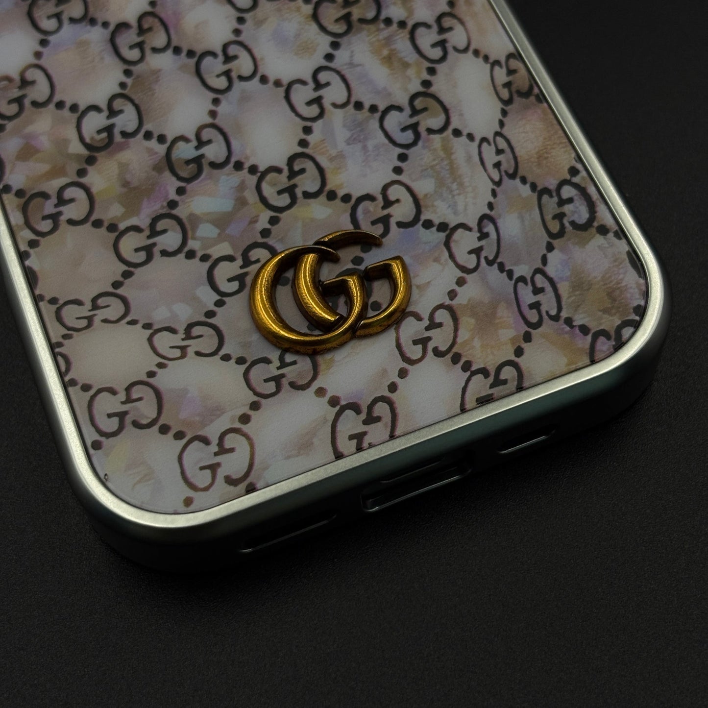 Pastel GG Monogram Luxe Case for iPhone 17