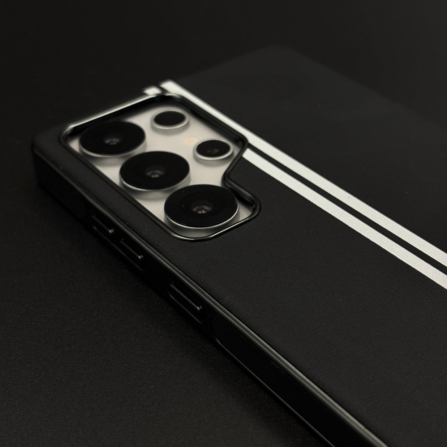 Motorsport Inspired M Performance Stripe Leather Case for Samsung Galaxy S25 Ultra