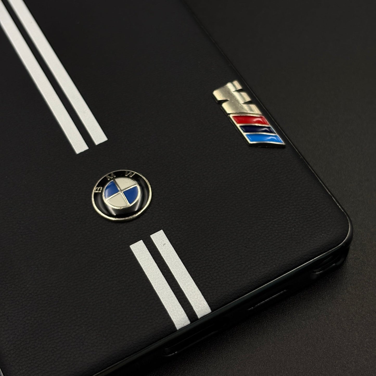 Motorsport Inspired M Performance Stripe Leather Case for Samsung Galaxy S25 Ultra