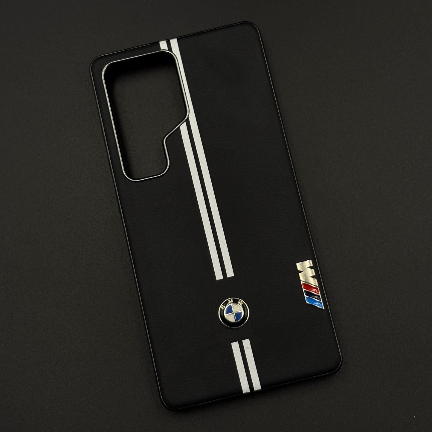 Motorsport Inspired M Performance Stripe Leather Case for Samsung Galaxy S25 Ultra
