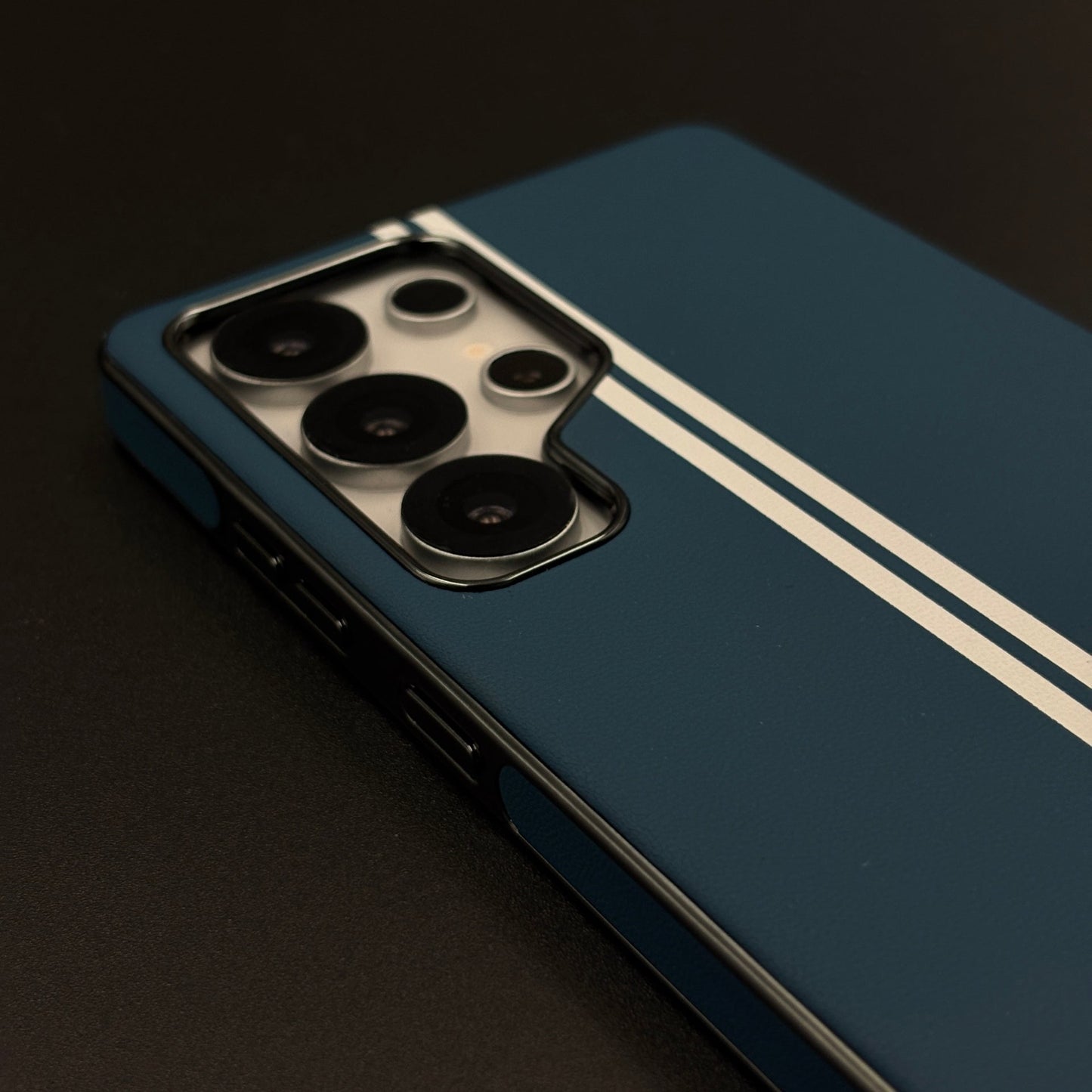 Motorsport Inspired M Performance Stripe Leather Case for Samsung Galaxy S25 Ultra