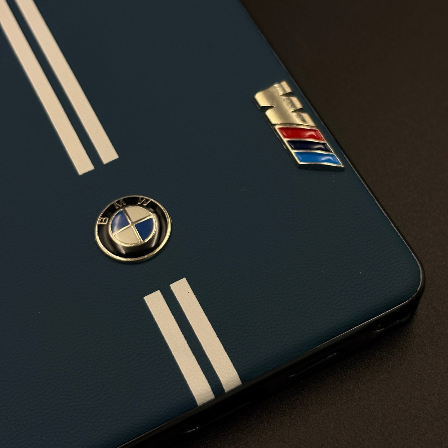 Motorsport Inspired M Performance Stripe Leather Case for Samsung Galaxy S25 Ultra