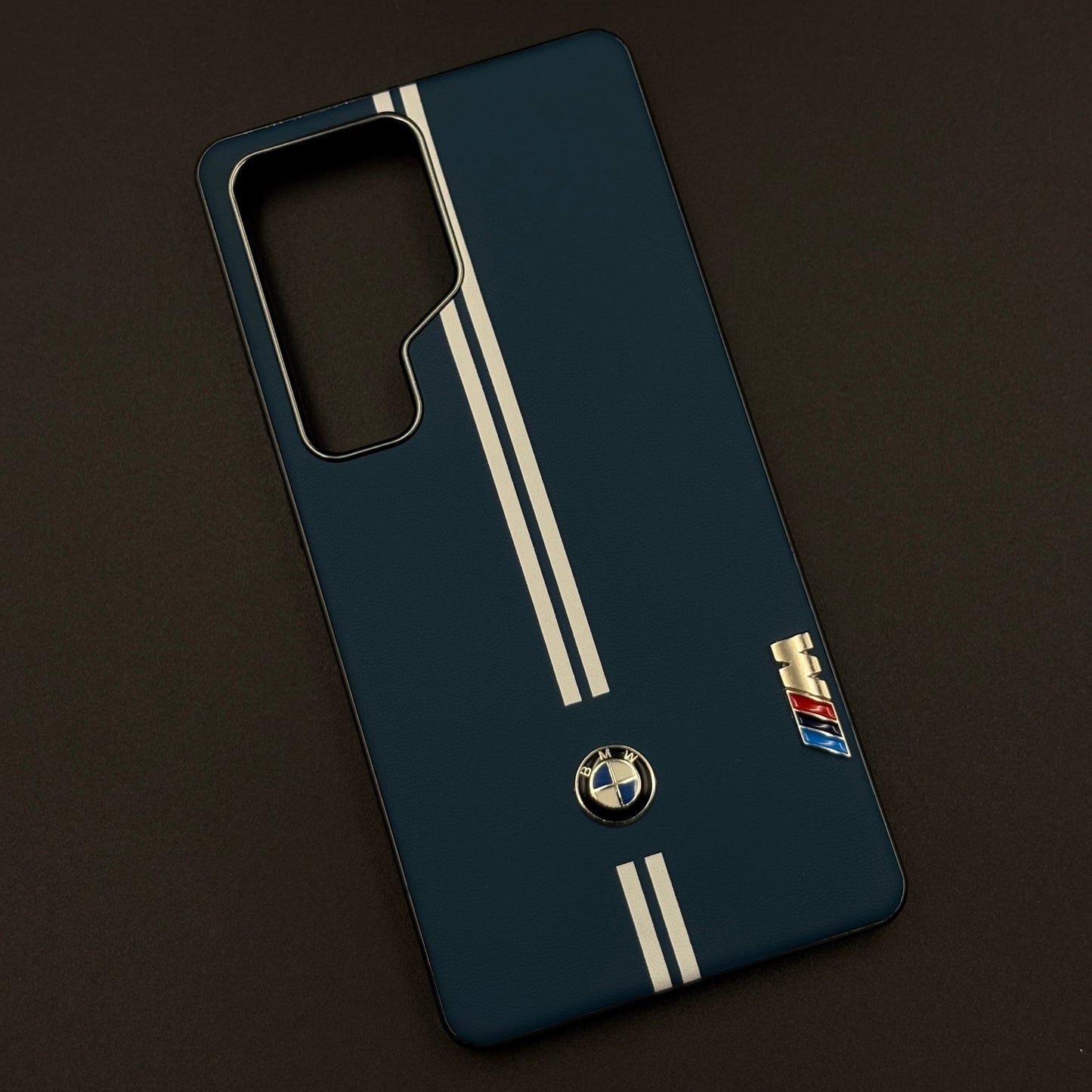 Motorsport Inspired M Performance Stripe Leather Case for Samsung Galaxy S25 Ultra