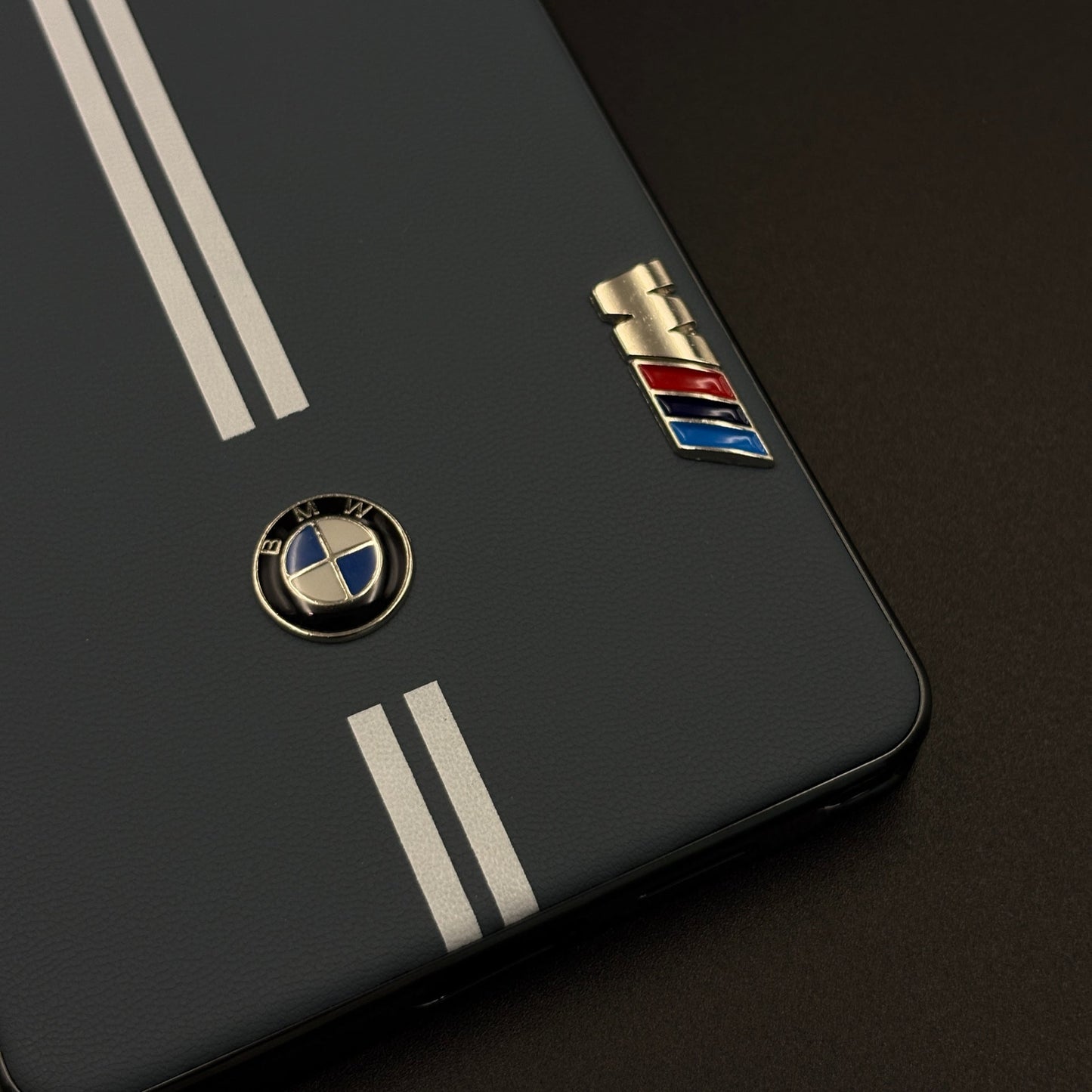Motorsport Inspired M Performance Stripe Leather Case for Samsung Galaxy S25 Ultra