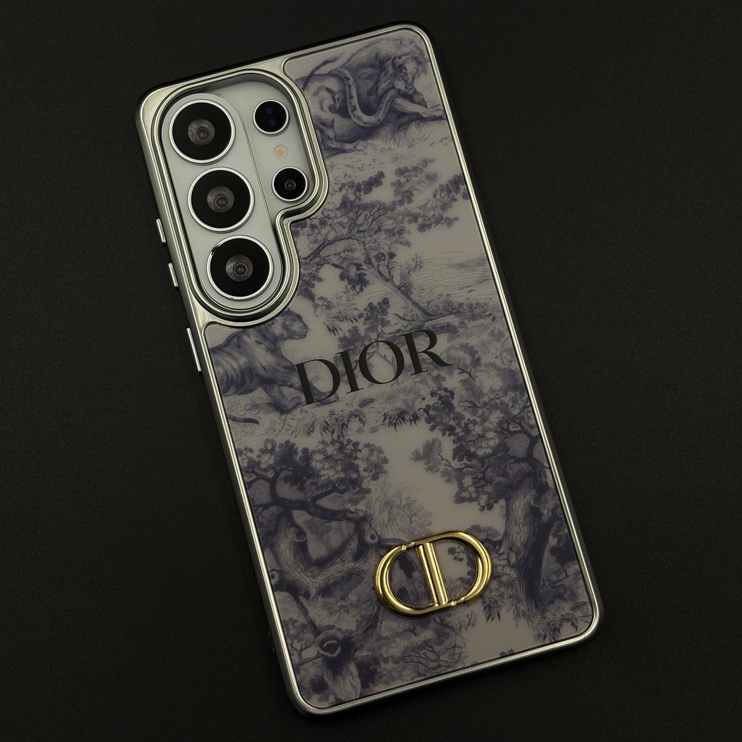 CD Toile Bloom Designer Case for Samsung Galaxy S26 Ultra with Elegant Floral Heritage Print