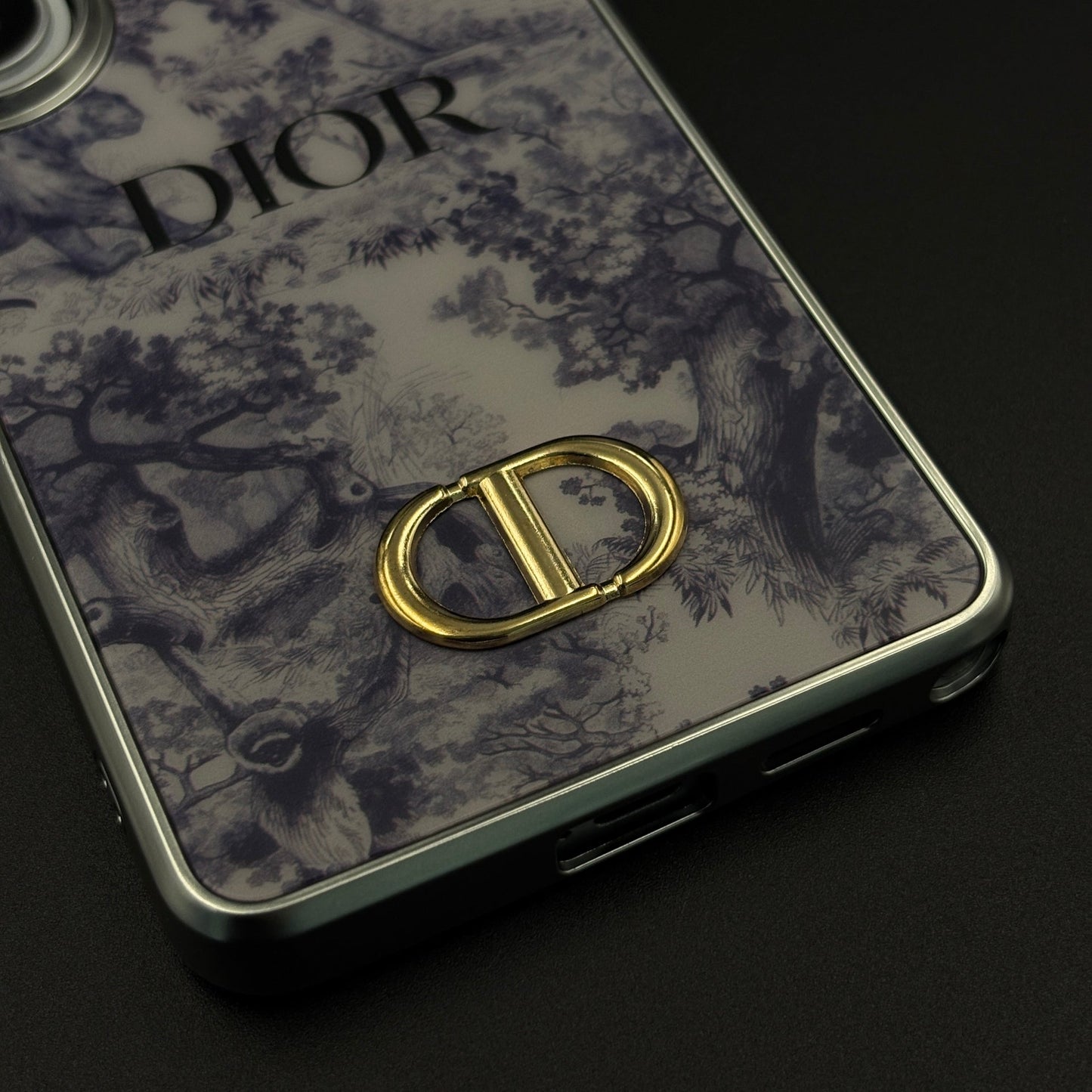 CD Toile Bloom Designer Case for Samsung Galaxy S26 Ultra with Elegant Floral Heritage Print