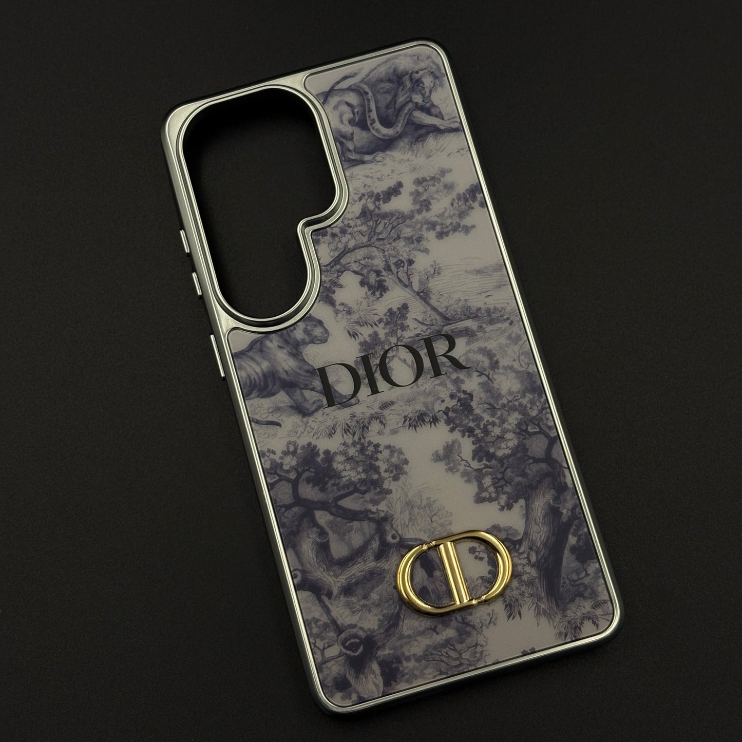 CD Toile Bloom Designer Case for Samsung Galaxy S26 Ultra with Elegant Floral Heritage Print