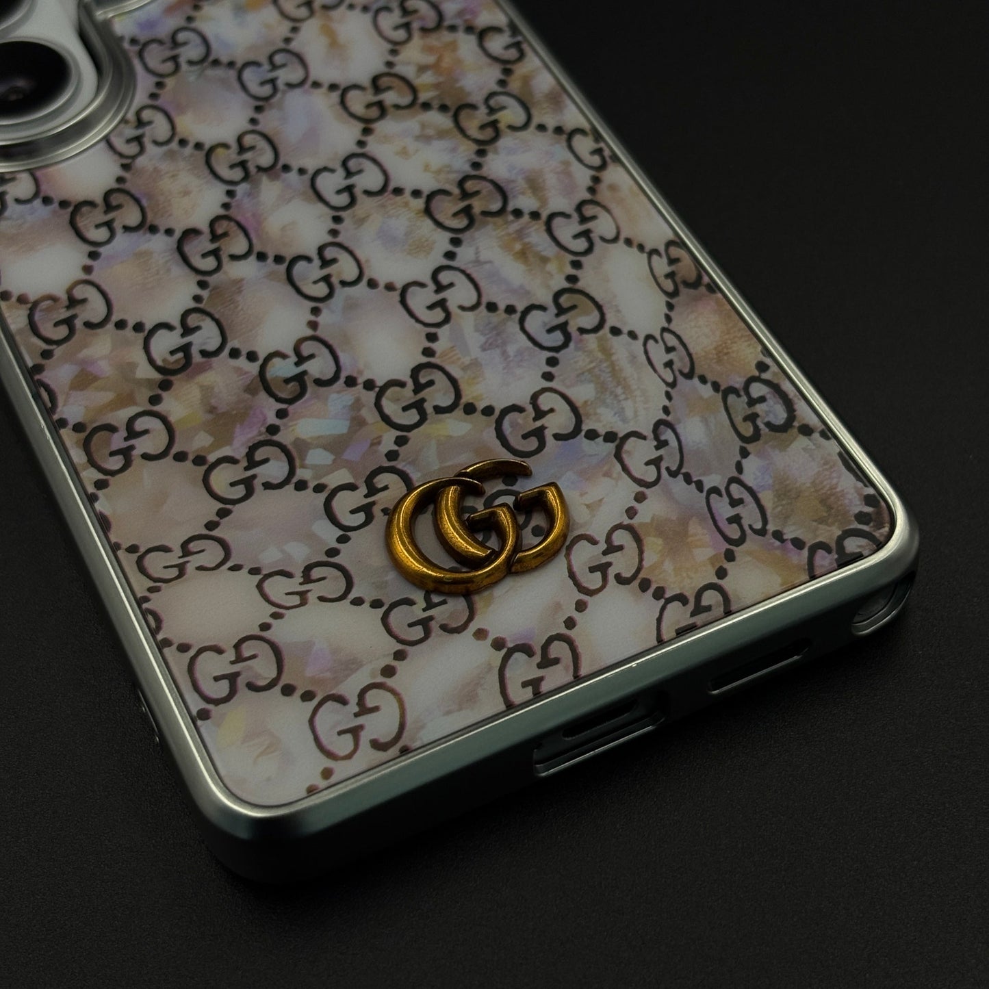Pastel GG Monogram Luxe Case for Samsung Galaxy S26 Ultra