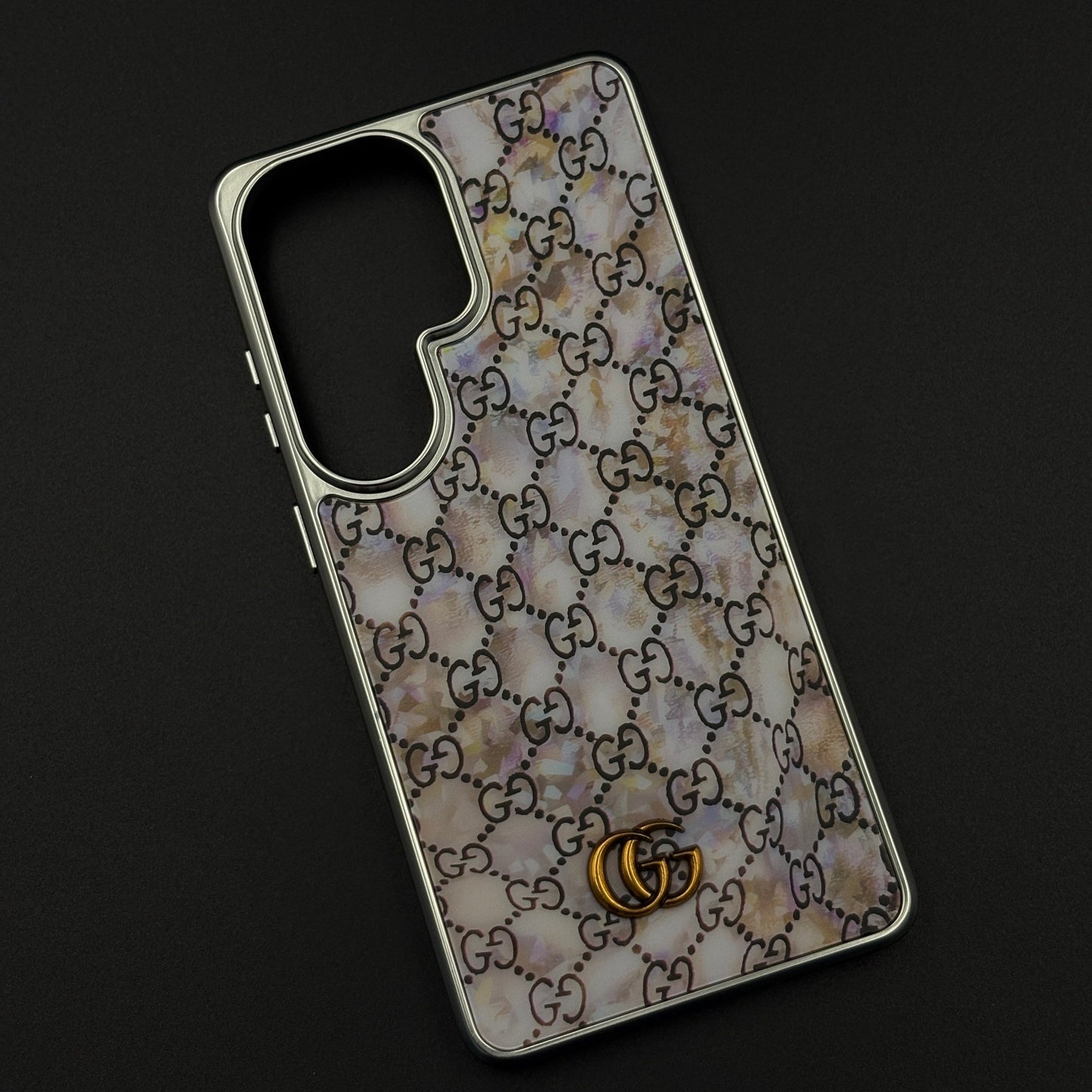 Pastel GG Monogram Luxe Case for Samsung Galaxy S26 Ultra