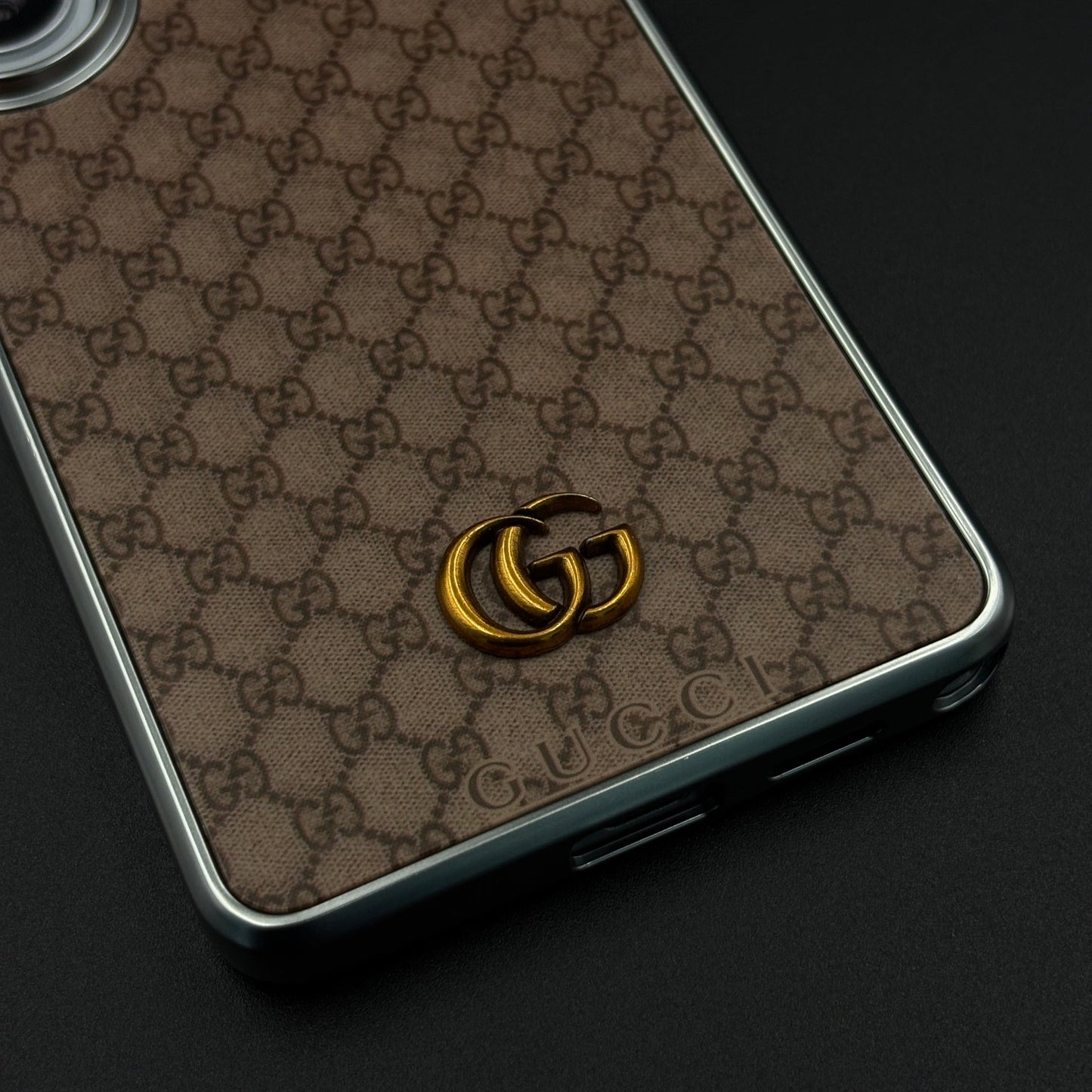 GG Monogram Luxe Pattern Designer Case for Samsung Galaxy S26 Ultra