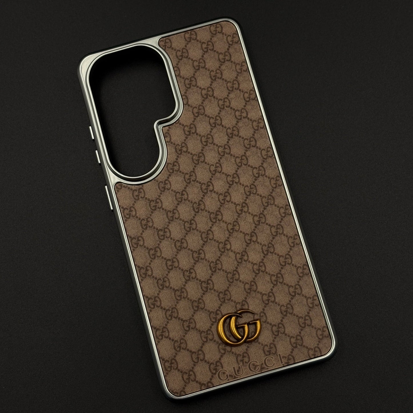 GG Monogram Luxe Pattern Designer Case for Samsung Galaxy S26 Ultra