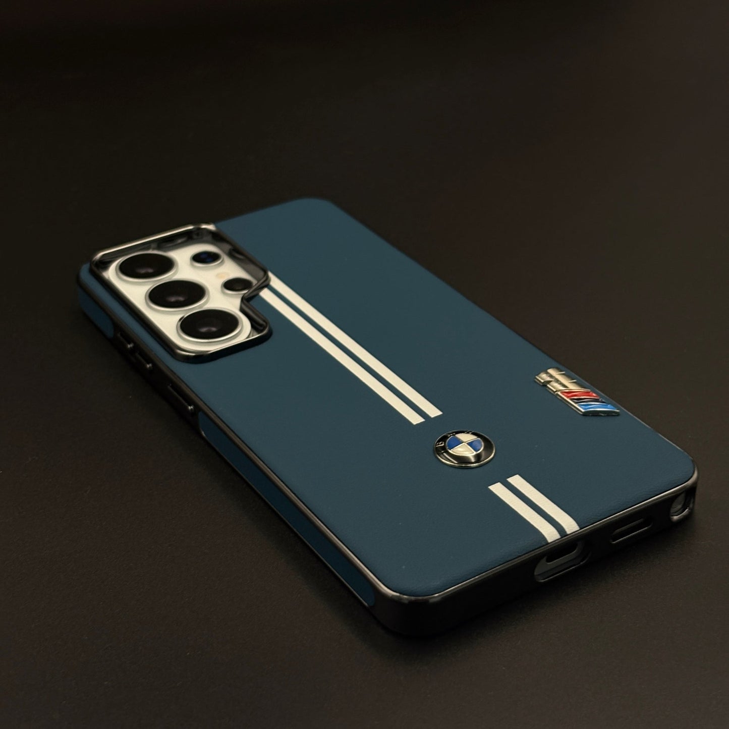 Motorsport Inspired M Performance Stripe Leather Case for Samsung Galaxy S26 Ultra