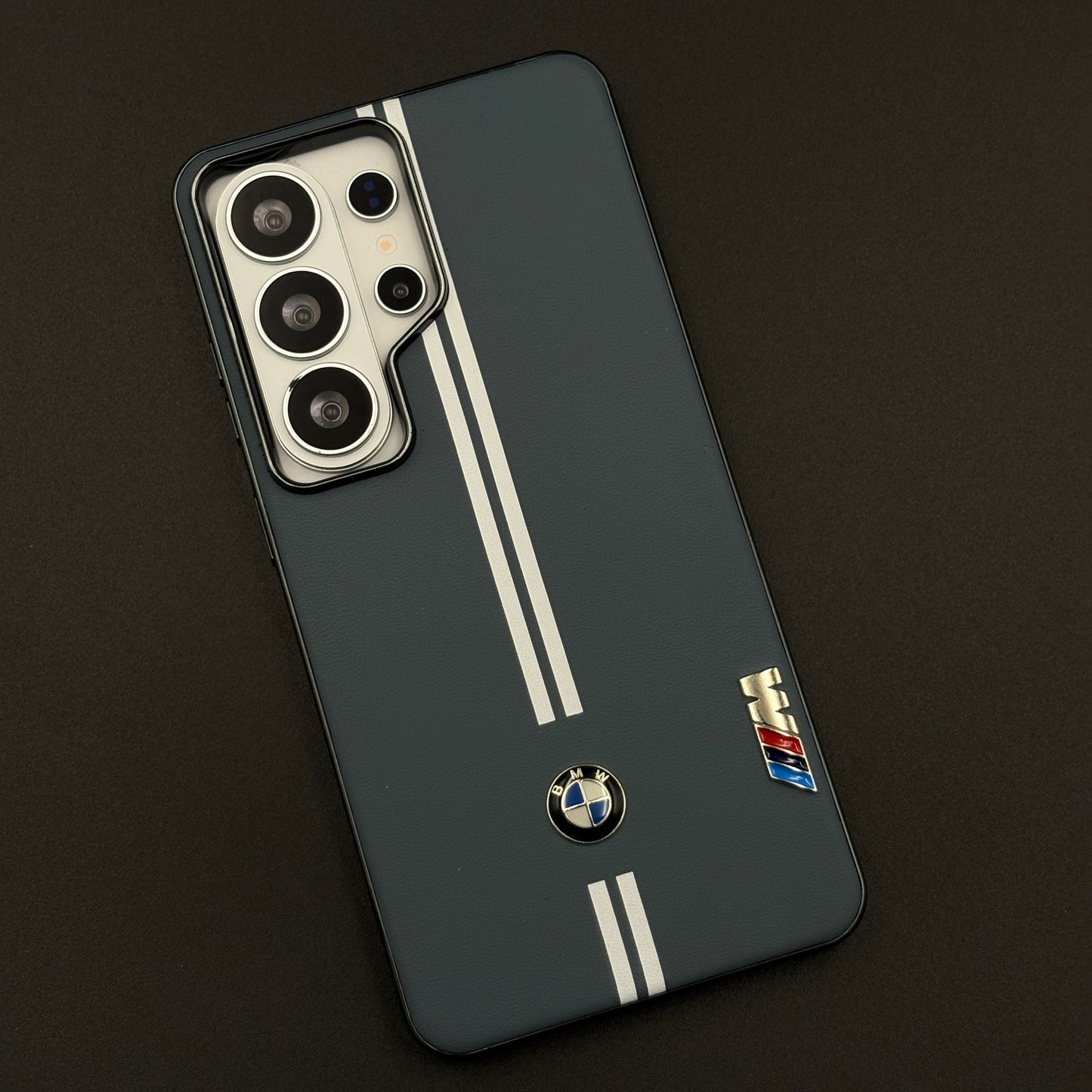 Motorsport Inspired M Performance Stripe Leather Case for Samsung Galaxy S26 Ultra