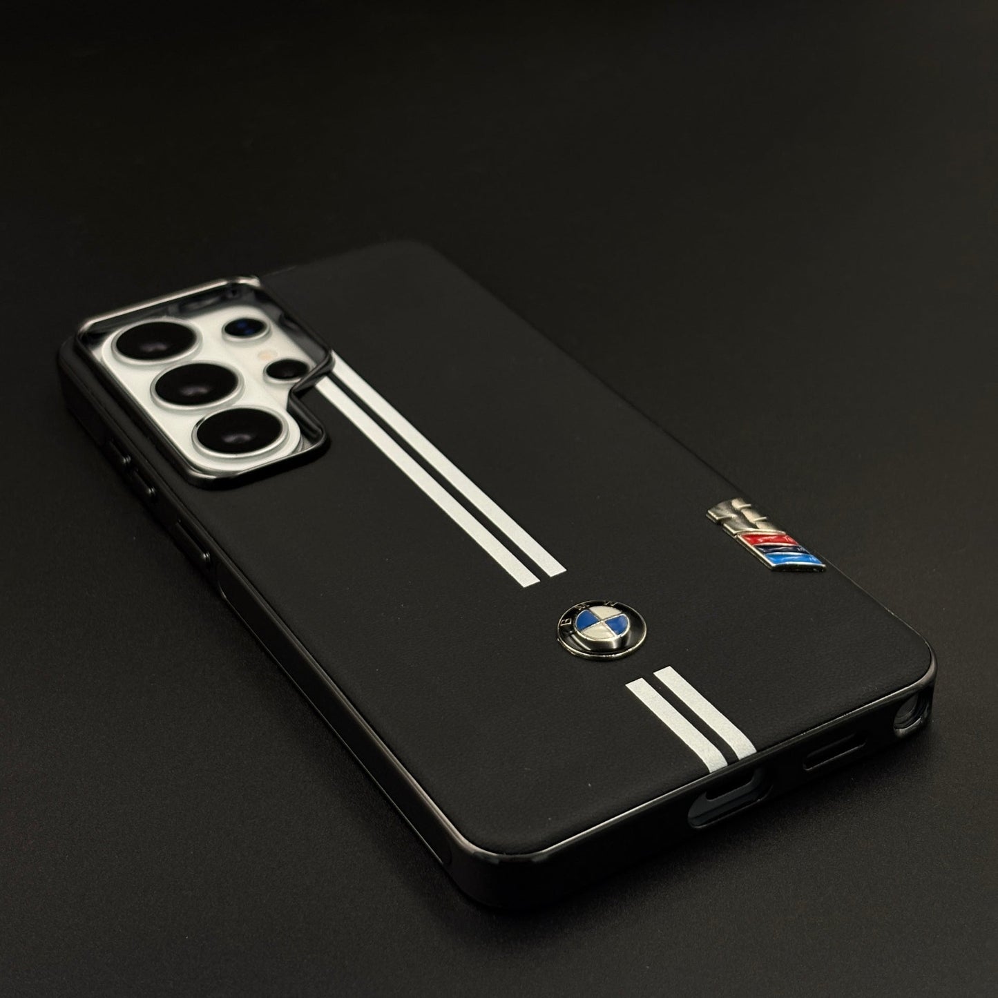 Motorsport Inspired M Performance Stripe Leather Case for Samsung Galaxy S26 Ultra