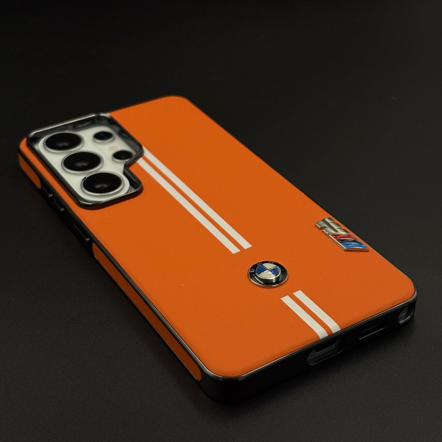 Motorsport Inspired M Performance Stripe Leather Case for Samsung Galaxy S26 Ultra
