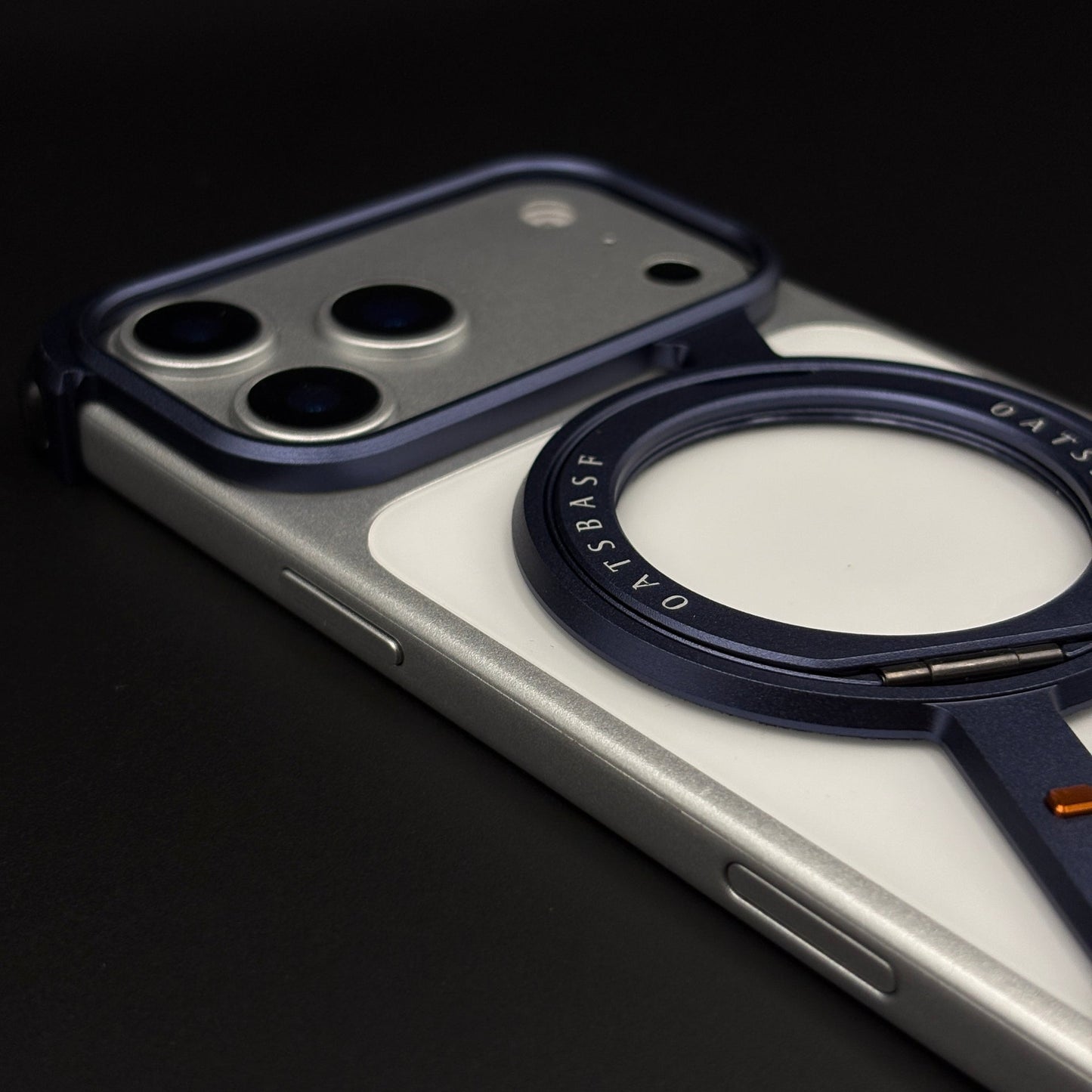 Z Bracket 360 Rotating MagSafe Phone Case Cover for iPhone 17 Series | Metal Frameless Edition