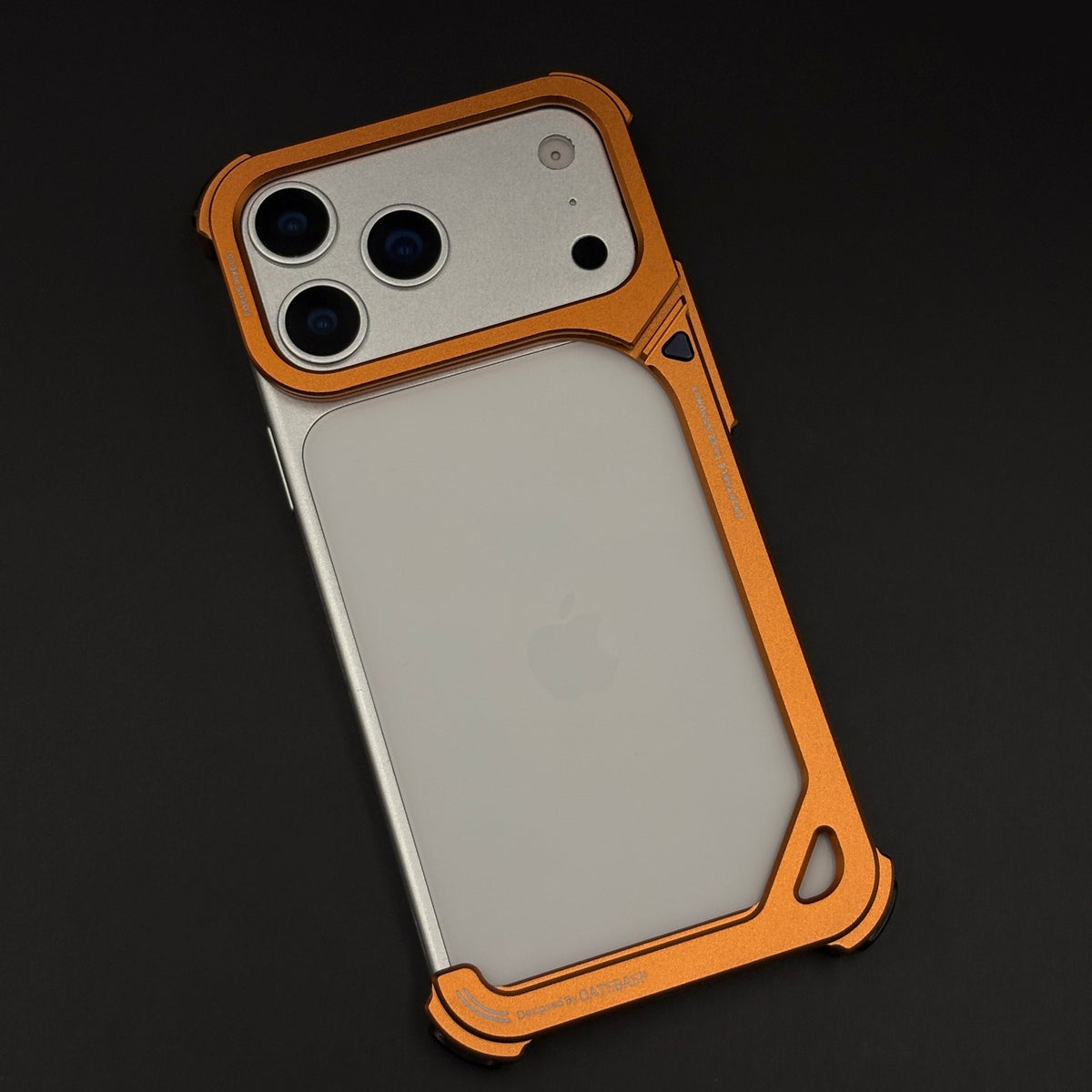 9 Shape Aluminum Metal Frameless Border Mobile Case Cover for iPhone 17 Series
