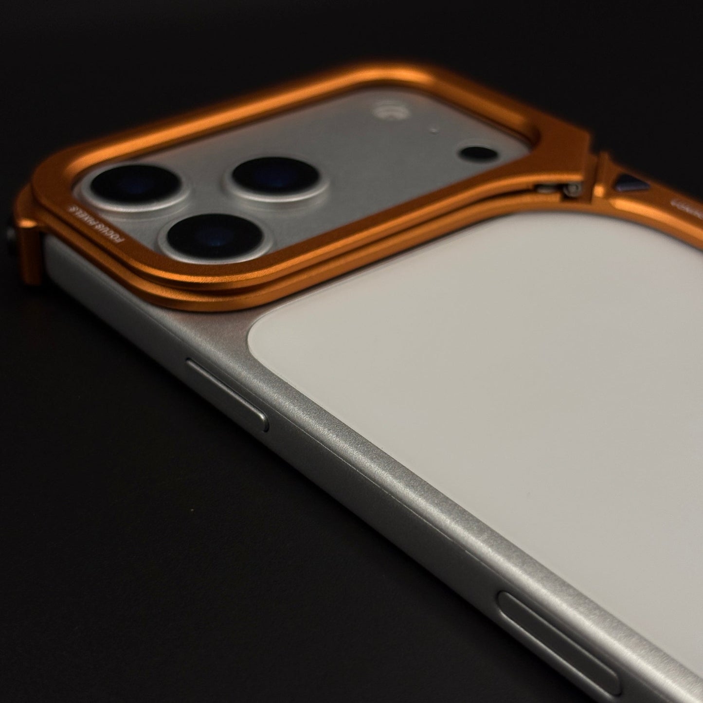Metal Bumper Mobile Back Case Cover for iPhone 17 Series | Industrial Slim Protective Frame