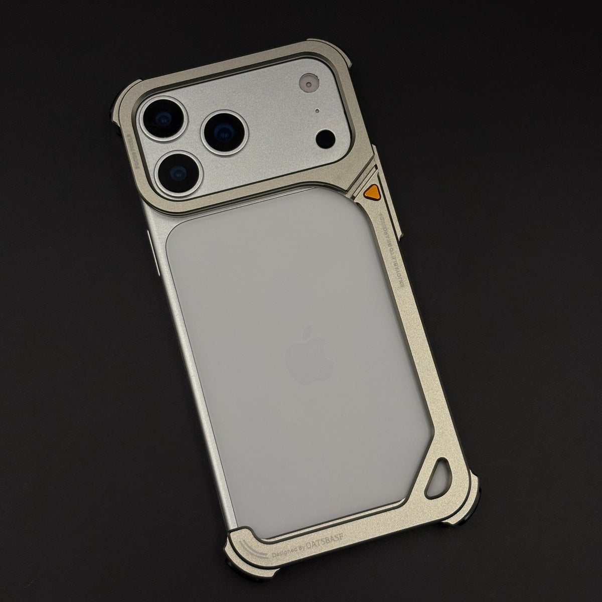 9 Shape Aluminum Metal Frameless Border Mobile Case Cover for iPhone 17 Series