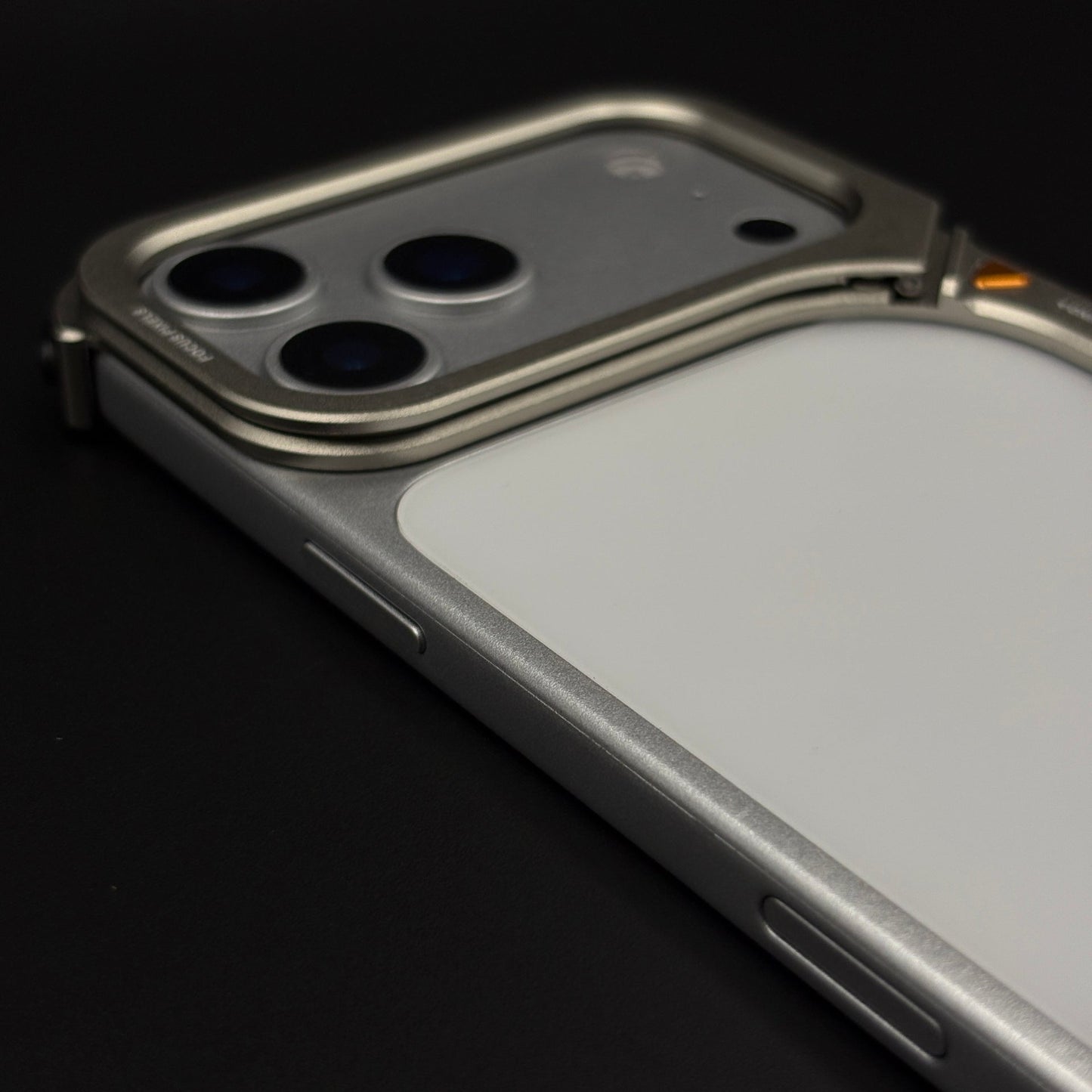 Metal Bumper Mobile Back Case Cover for iPhone 17 Series | Industrial Slim Protective Frame