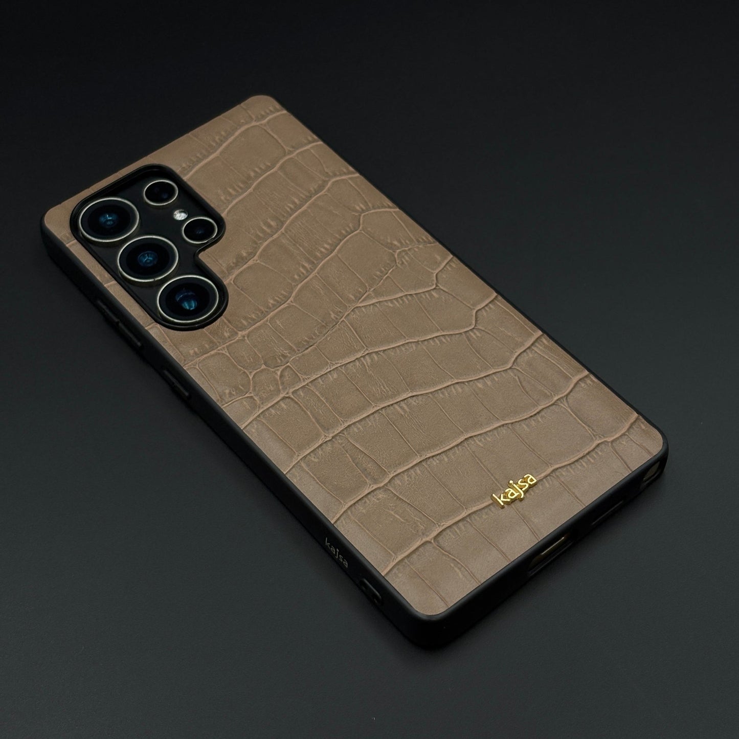 Croc Feel Leather Case for Samsung Galaxy S25 Ultra | Luxury Pattern | Slim Fit Cover