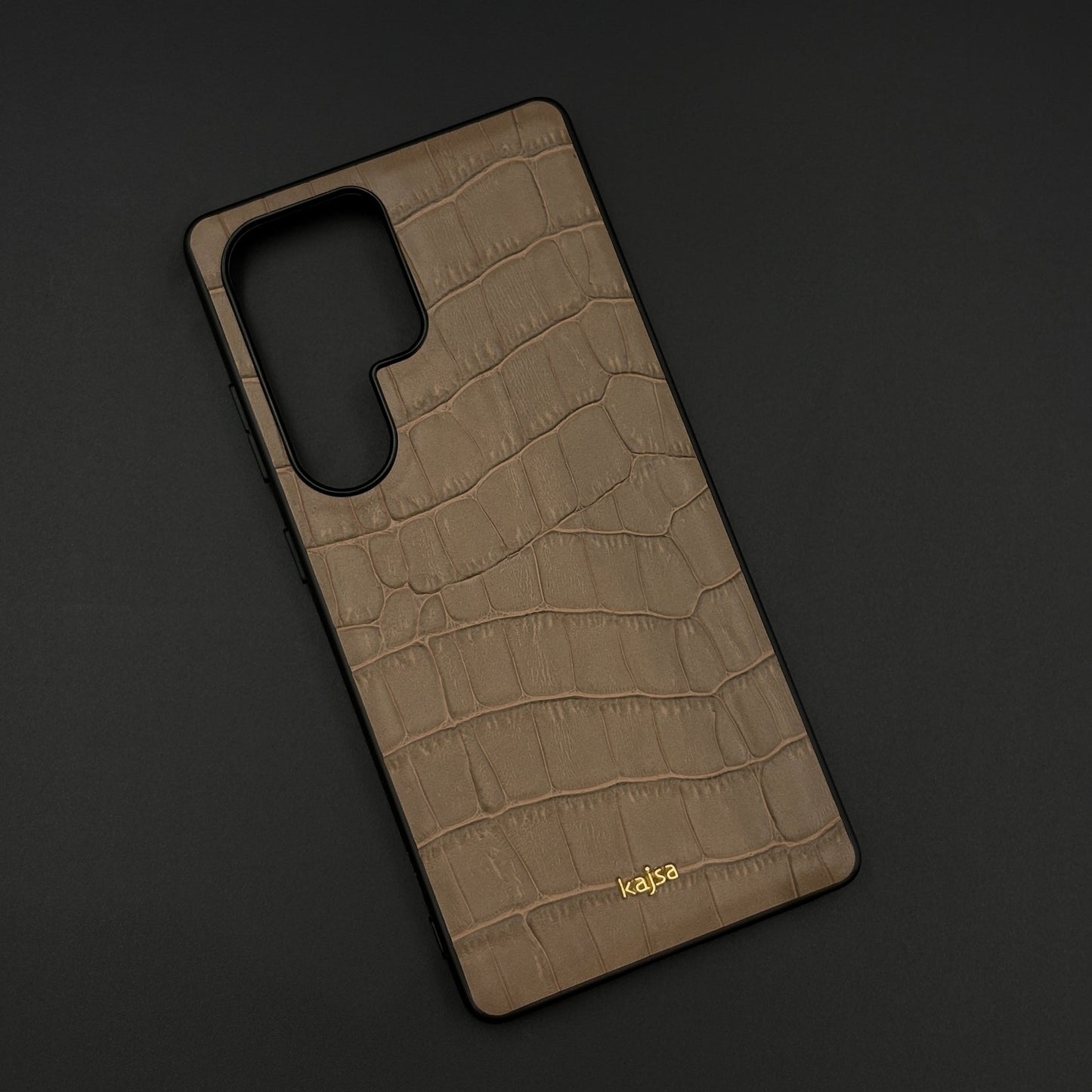 Croc Feel Leather Case for Samsung Galaxy S25 Ultra | Luxury Pattern | Slim Fit Cover