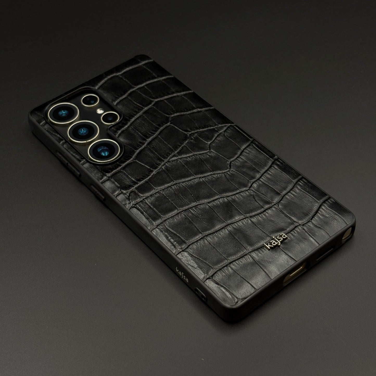Croc Feel Leather Case for Samsung Galaxy S25 Ultra | Luxury Pattern | Slim Fit Cover