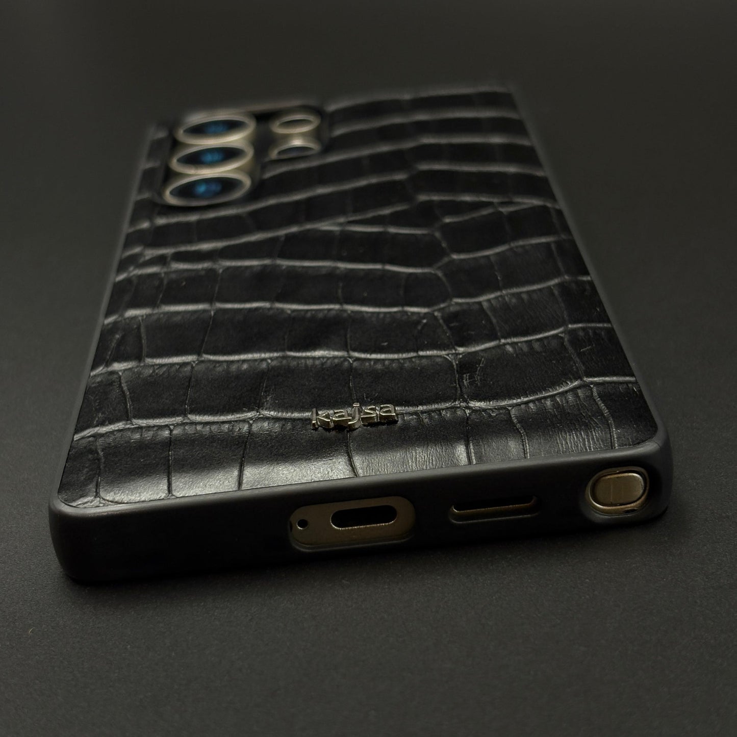 Croc Feel Leather Case for Samsung Galaxy S25 Ultra | Luxury Pattern | Slim Fit Cover