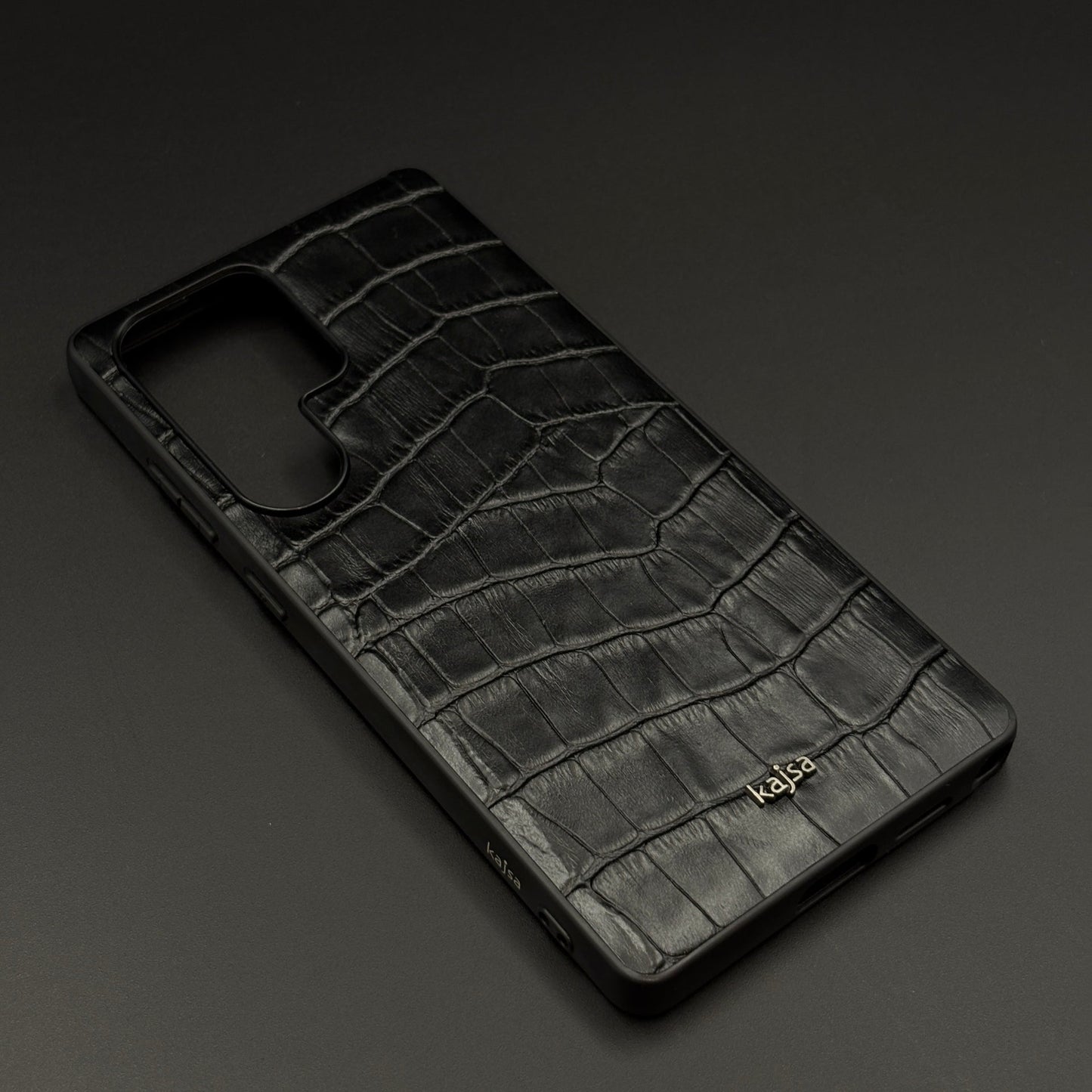 Croc Feel Leather Case for Samsung Galaxy S25 Ultra | Luxury Pattern | Slim Fit Cover
