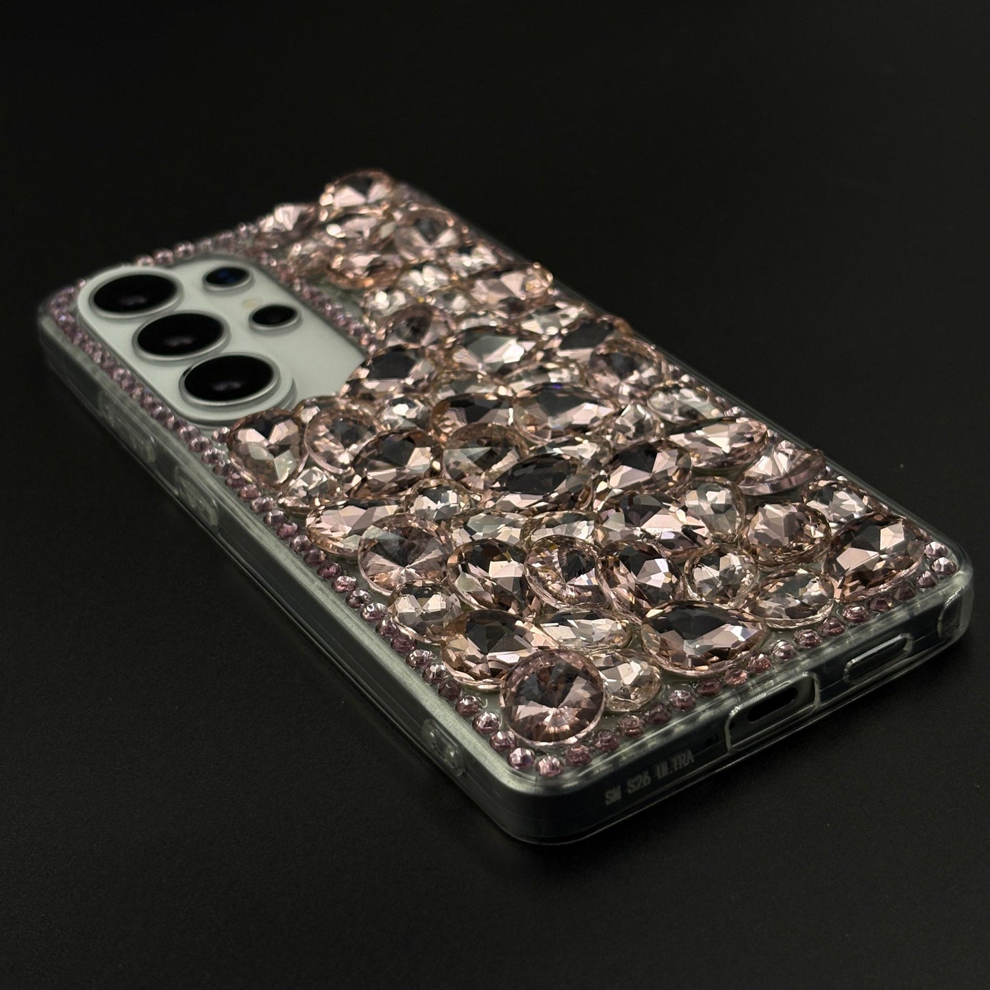 Gemstone Luxe Case for Samsung Galaxy S26 Ultra with Crystal Embellishment and Elegant Sparkle