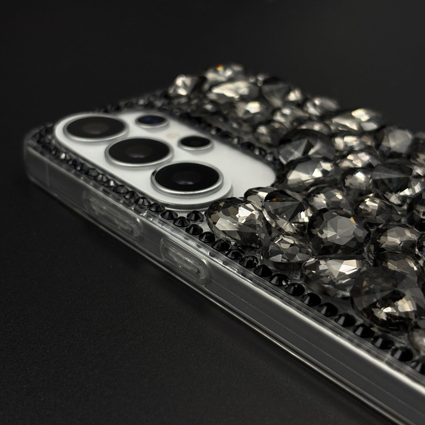 Gemstone Luxe Case for Samsung Galaxy S26 Ultra with Crystal Embellishment and Elegant Sparkle