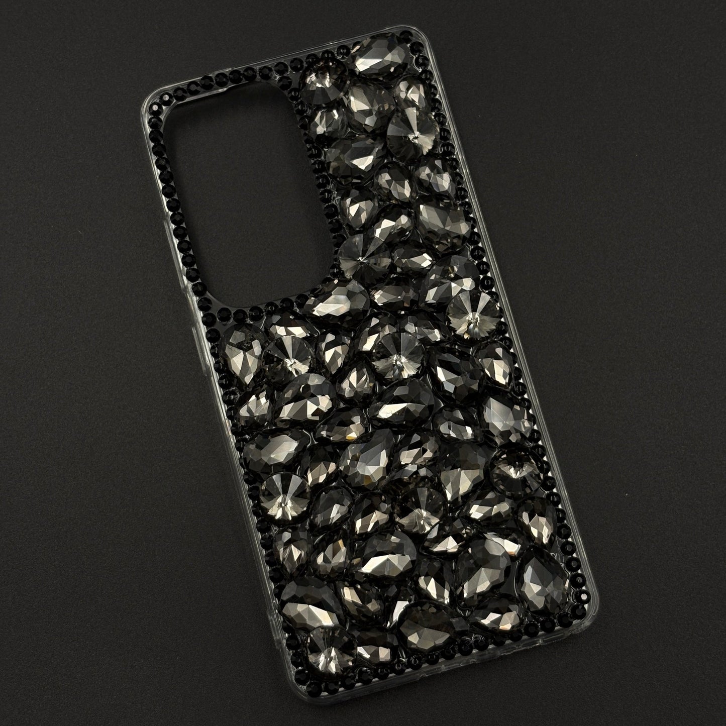 Gemstone Luxe Case for Samsung Galaxy S25 Ultra with Crystal Embellishment and Elegant Sparkle