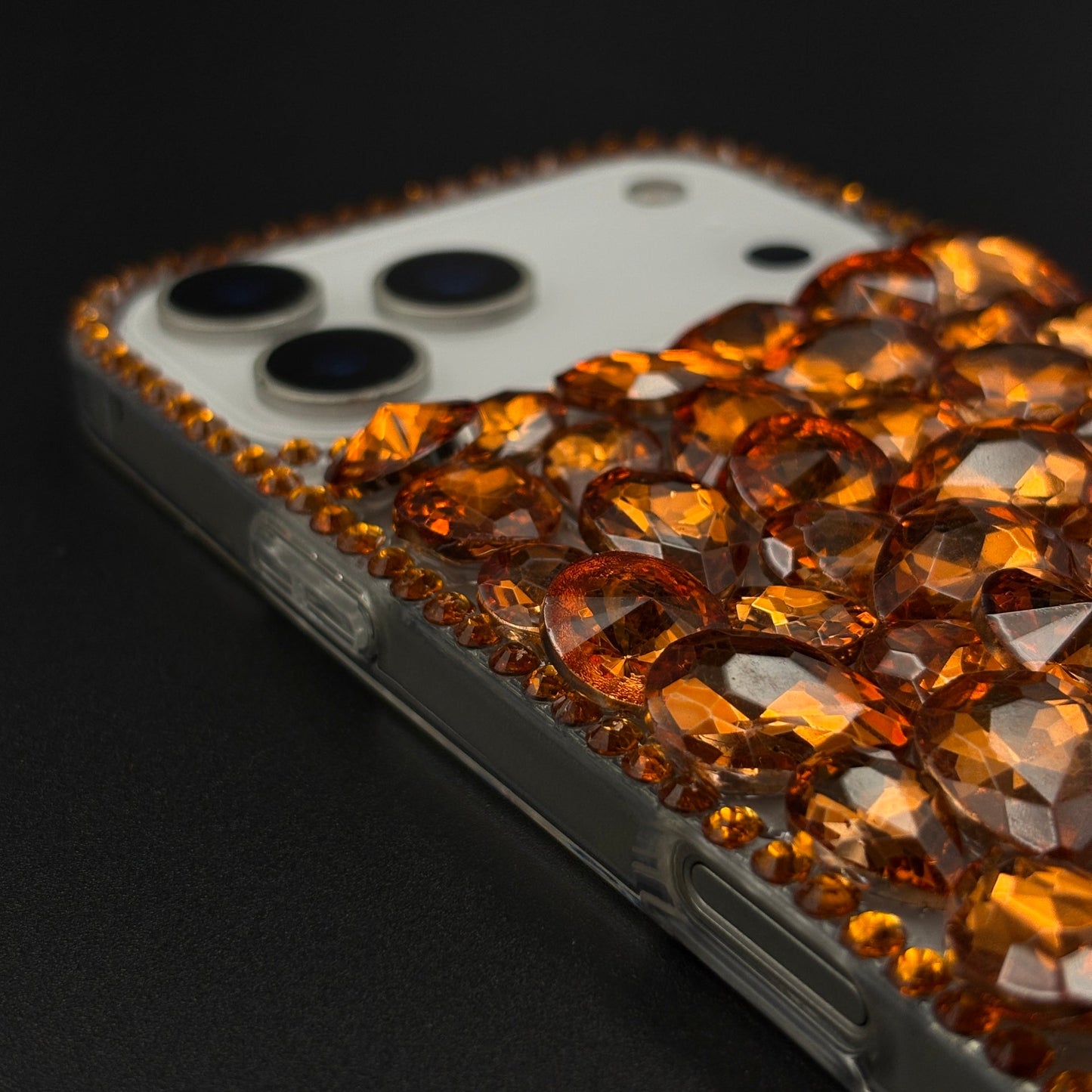 Gemstone Luxe Case for iPhone 17 Series with Crystal Embellishment and Elegant Sparkle