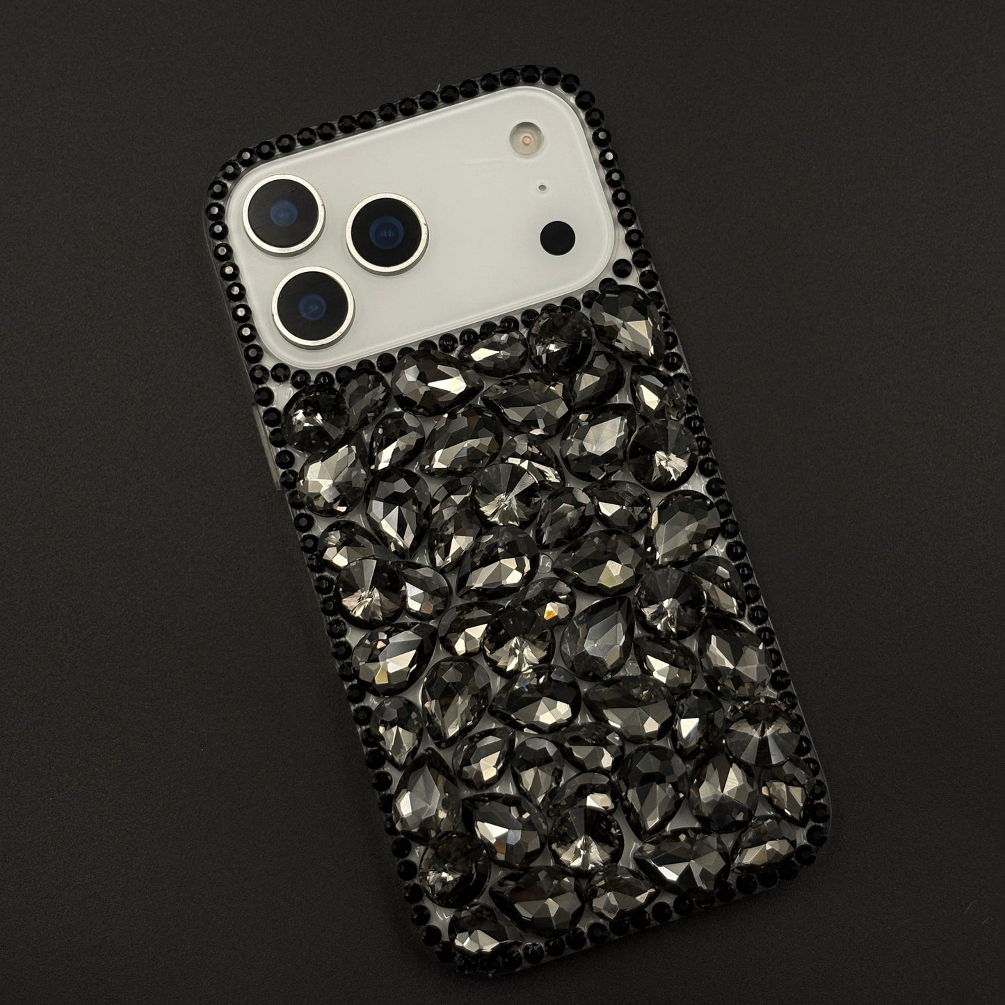 Gemstone Luxe Case for iPhone 17 Series with Crystal Embellishment and Elegant Sparkle