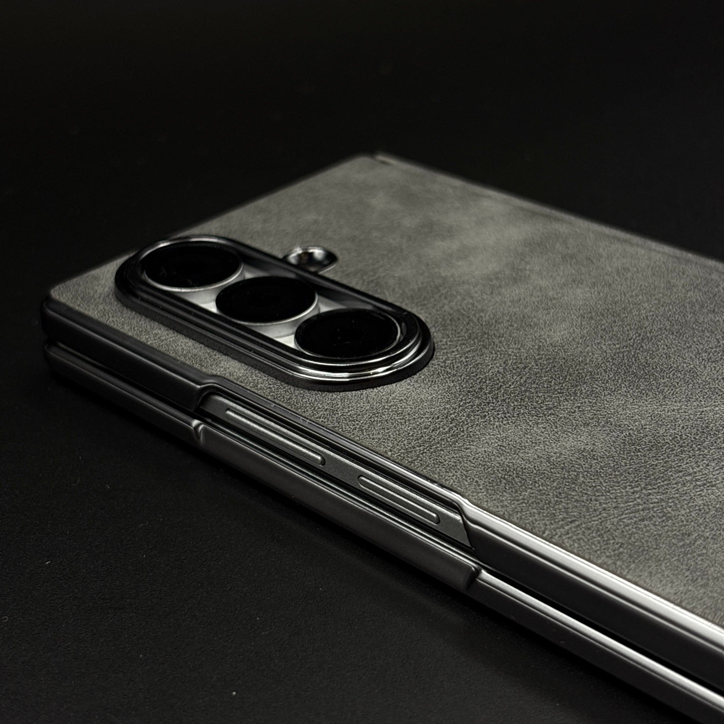 Protective Leather Case for Samsung Galaxy Z Fold 7 | Front Display & Hinge Guard | Luxury Edition