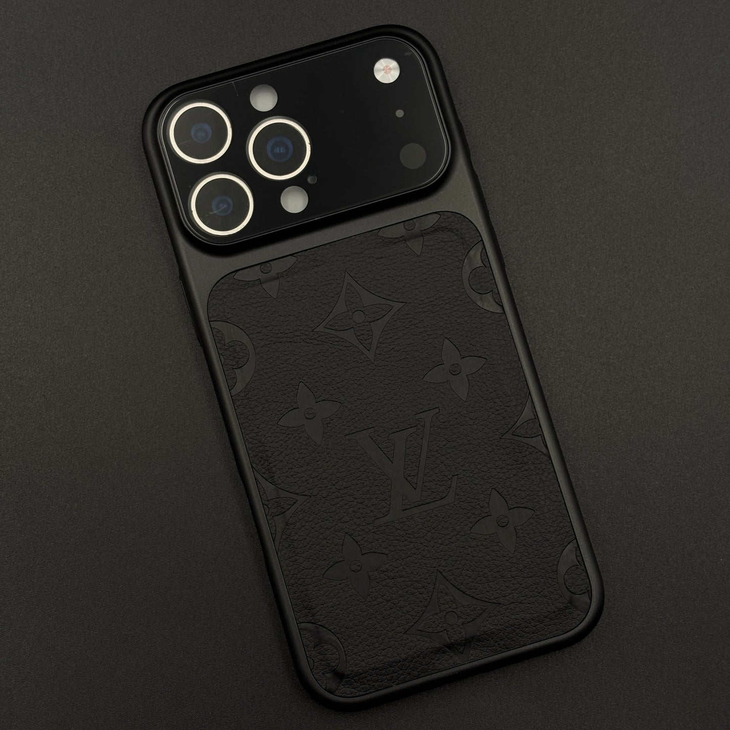 Luxury Fashion Brand Leather Case with Hidden MagSafe and Camera Protection for iPhone 17 Series