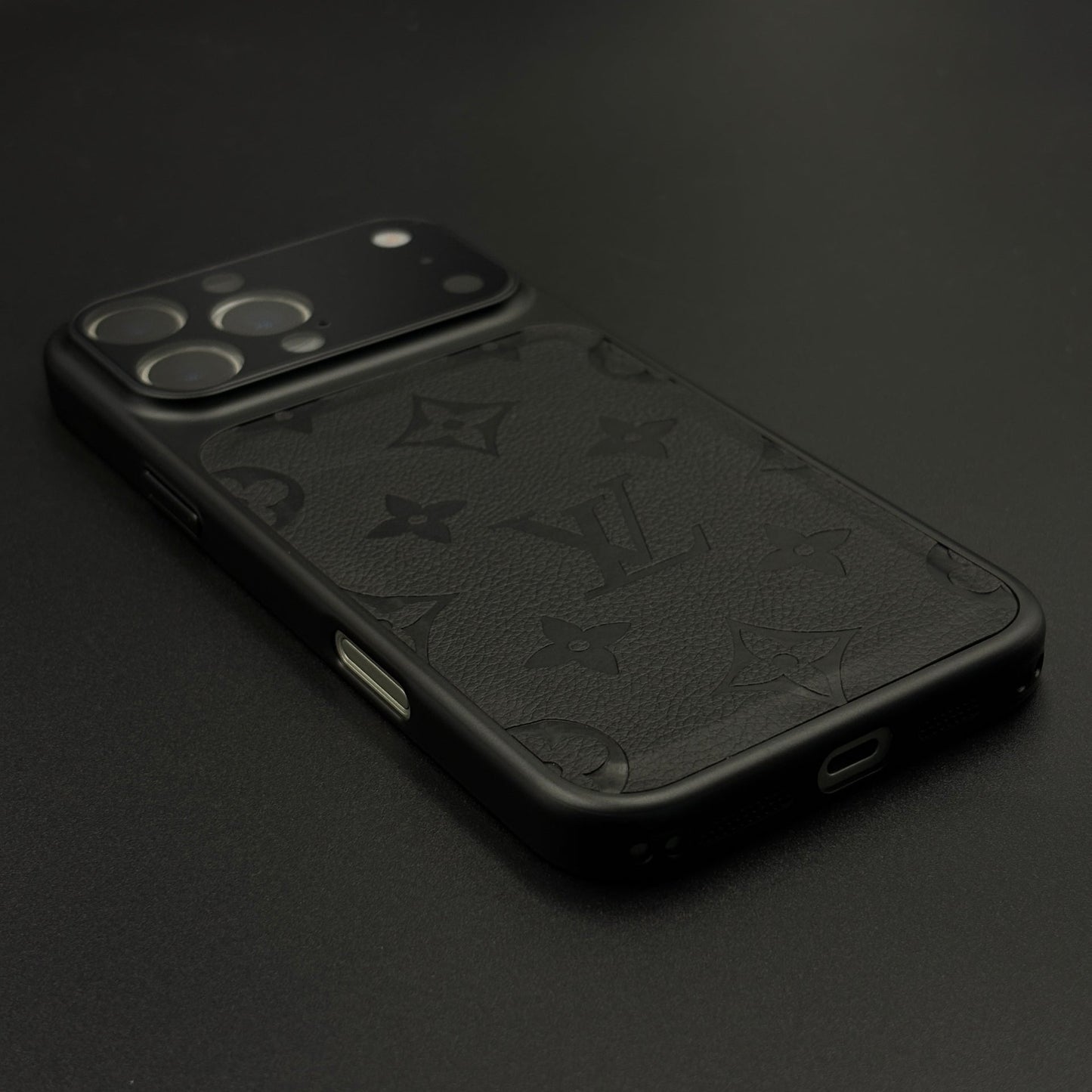 Luxury Fashion Brand Leather Case with Hidden MagSafe and Camera Protection for iPhone 17 Series