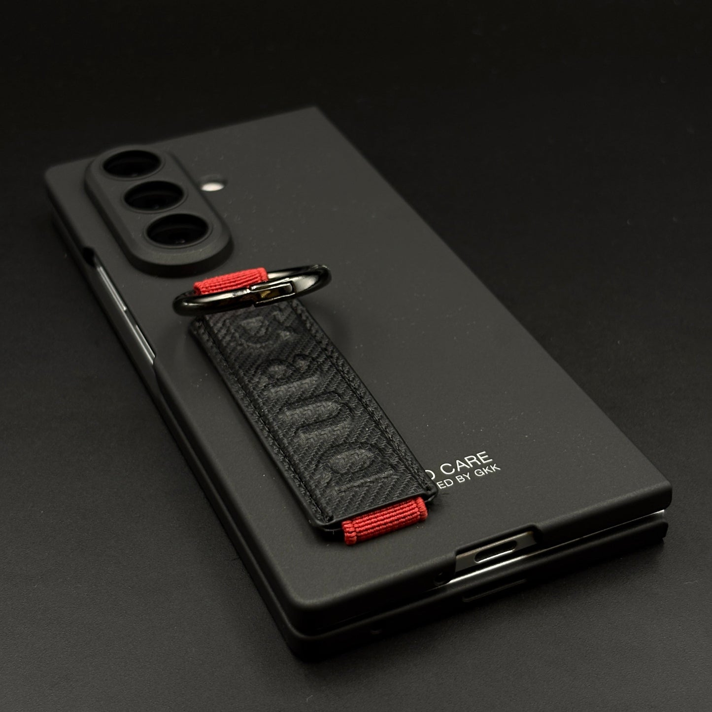 Ring Holder Band Case with Front Screen Protector for Samsung Galaxy Z Fold 5
