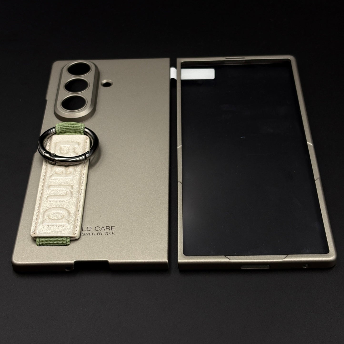 Ring Holder Band Case with Front Screen Protector for Samsung Galaxy Z Fold 5
