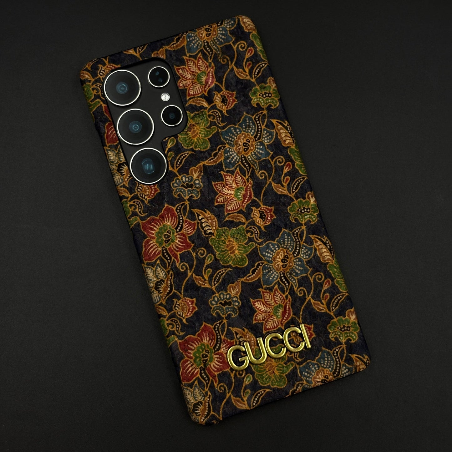 GG Embossed Floral Case for Samsung Galaxy S25 Ultra | Luxury Designer Protective Cover