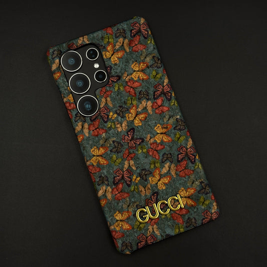 GG Embossed Floral Case for Samsung Galaxy S24 Ultra | Luxury Designer Protective Cover