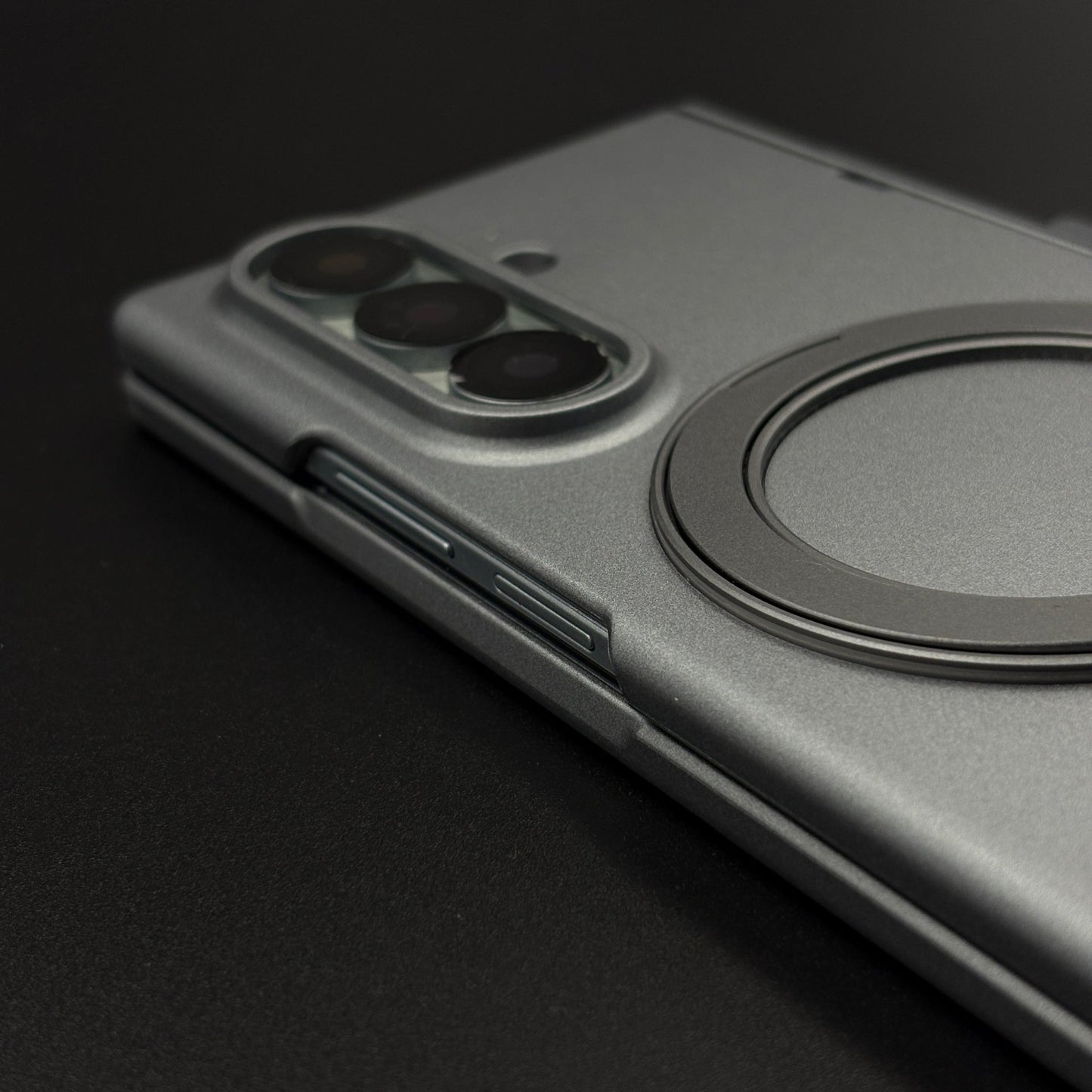 Matte Case with Hinge Protection with Pen and Front Screen Guard for Samsung Galaxy Z Fold 7