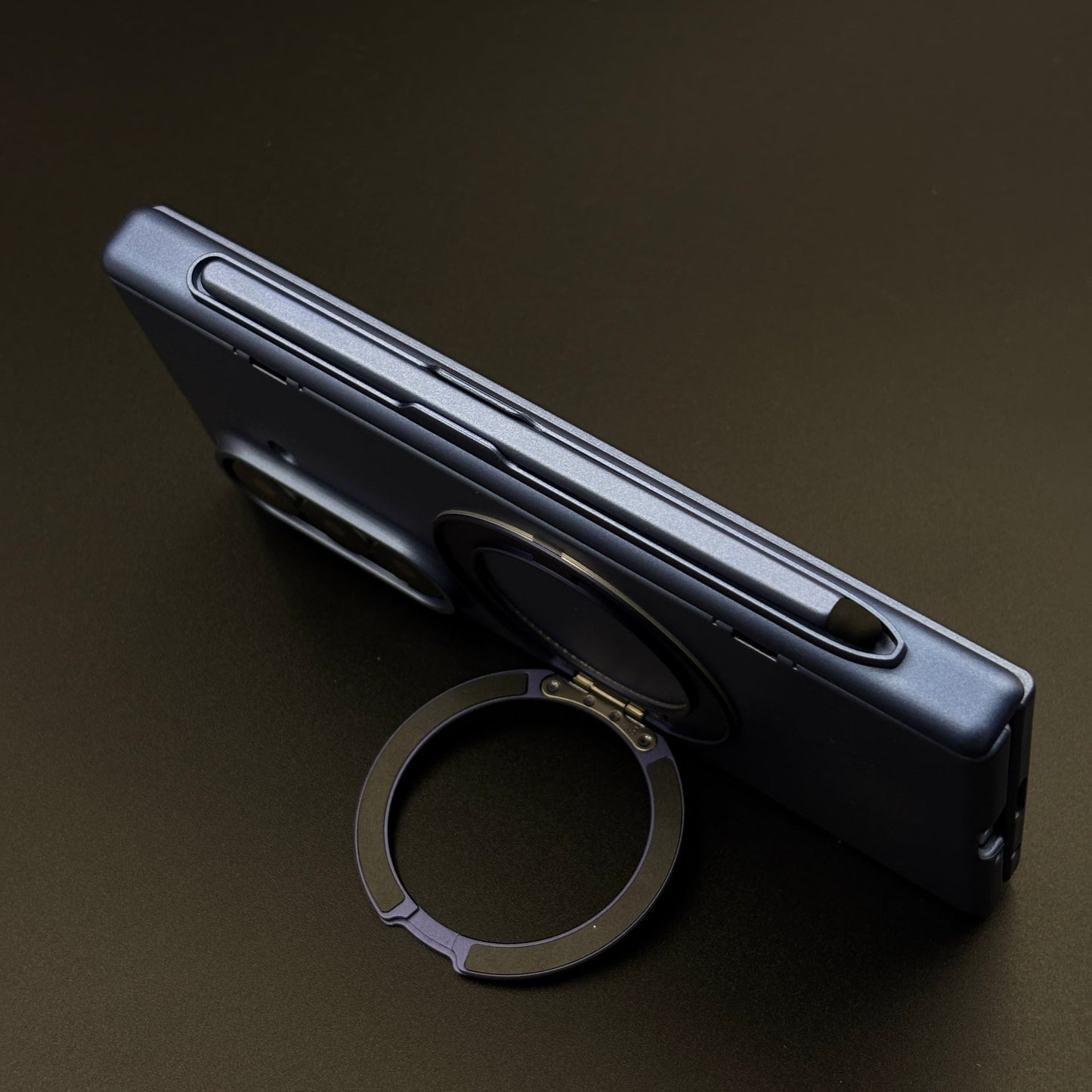 Matte Case with Hinge Protection with Pen and Front Screen Guard for Samsung Galaxy Z Fold 7