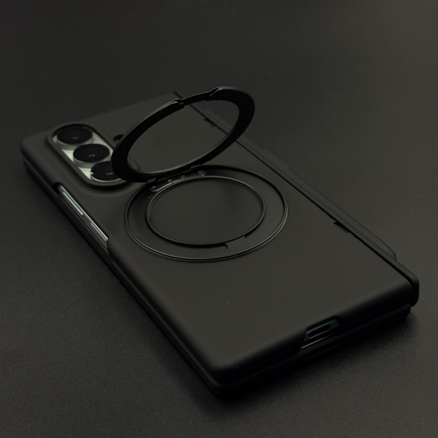 Matte Case with Hinge Protection with Pen and Front Screen Guard for Samsung Galaxy Z Fold 7