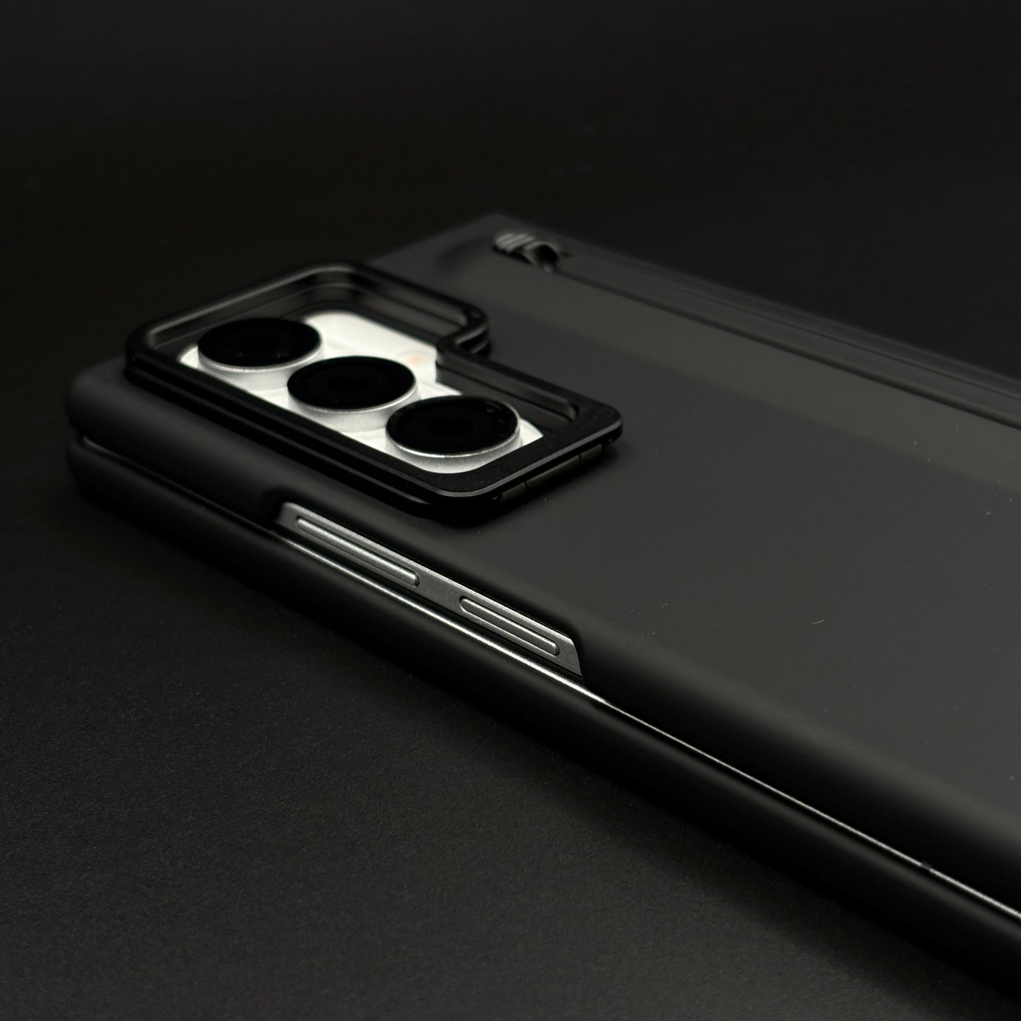 Matte Case with Pen Slot & Front Screen Protector for Samsung Galaxy Z Fold 6