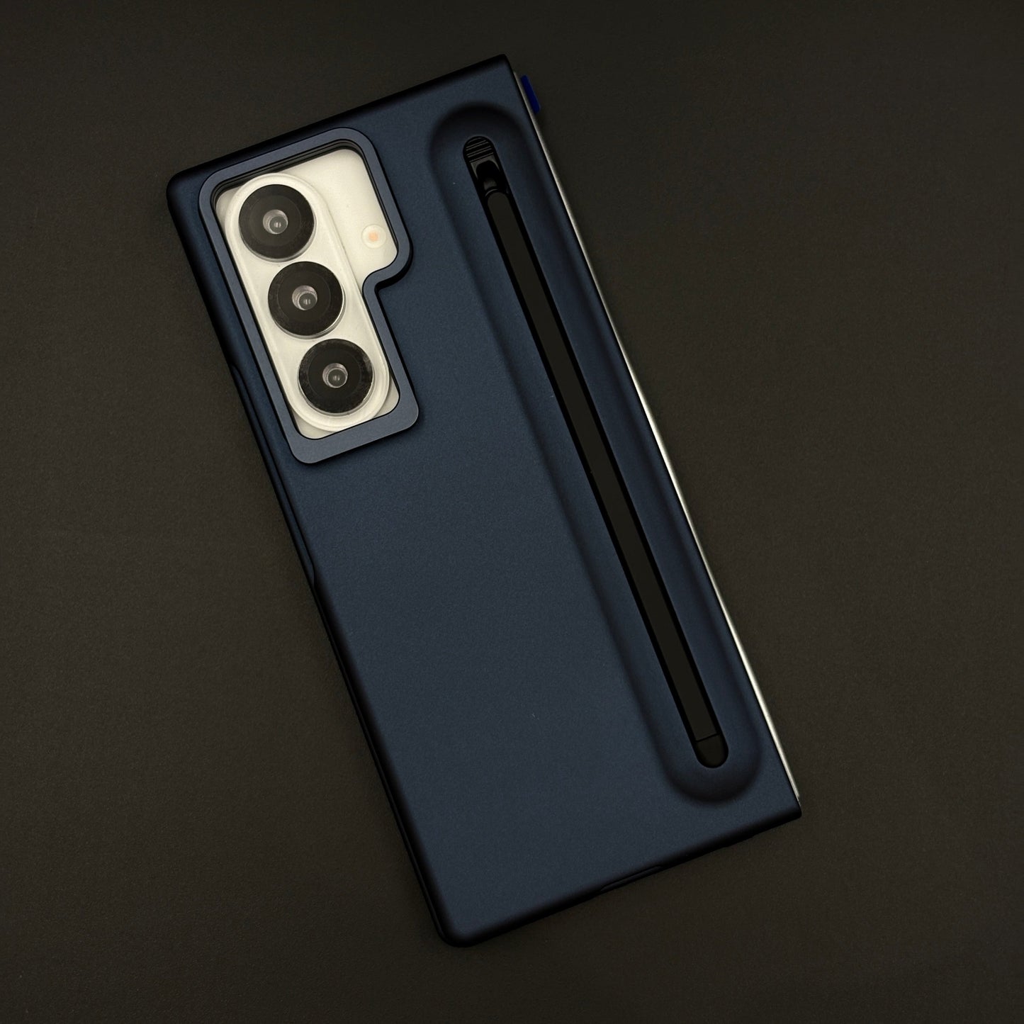 Matte Case with Pen Slot & Front Screen Protector for Samsung Galaxy Z Fold 7